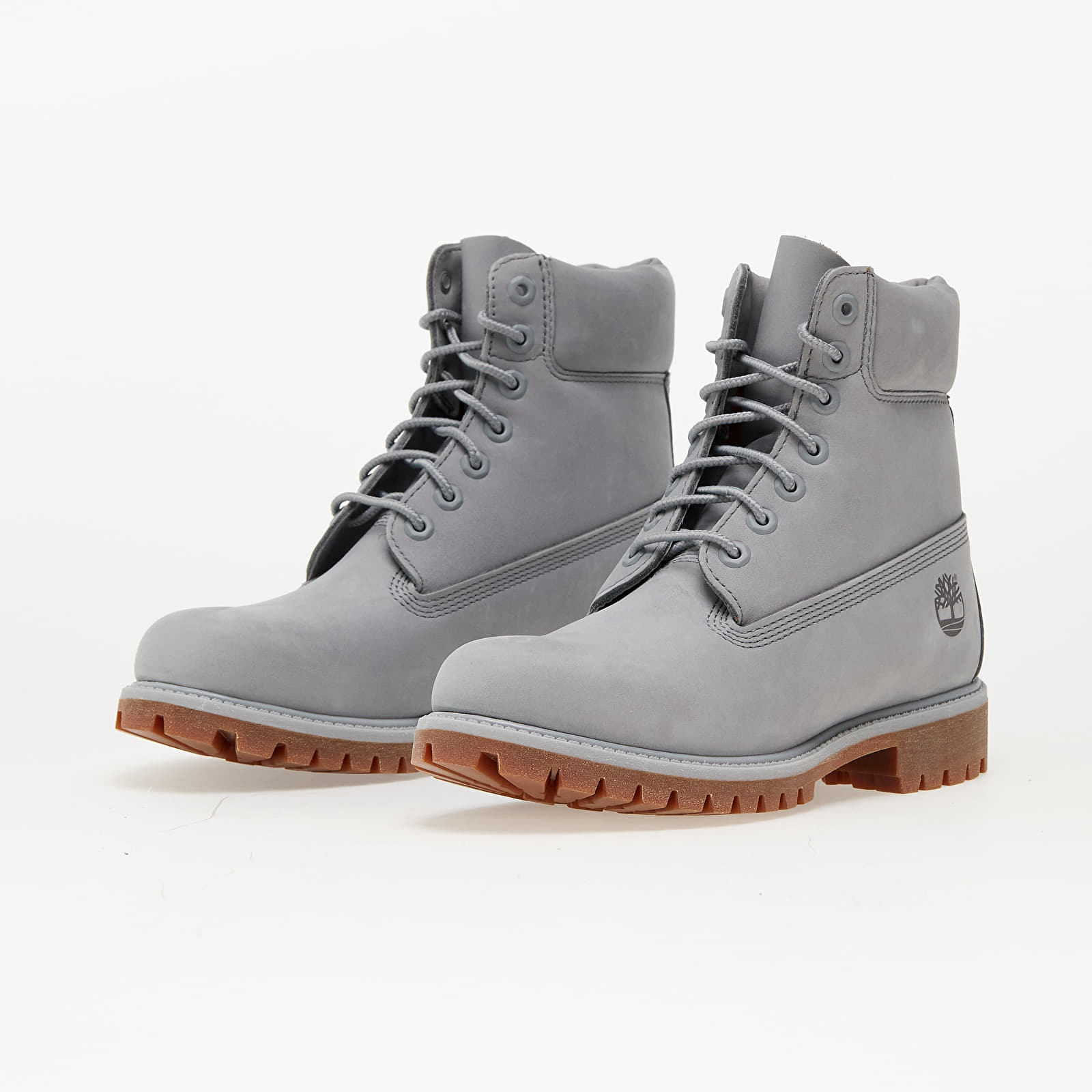 Men's sneakers and shoes Timberland 6 Inch Lace Up Waterproof Boot Grey |  Queens