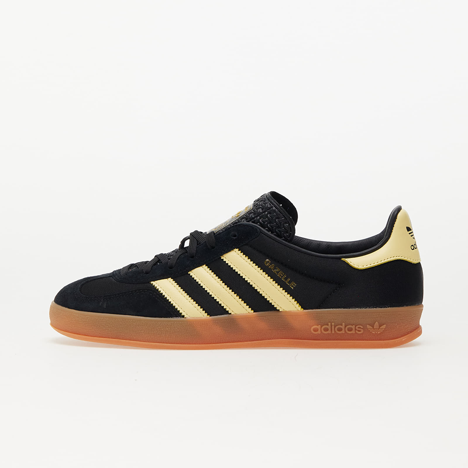 Мъжки кецове и обувки adidas Originals Gazelle Indoor Core Black/ Almost Yellow/ Gum2