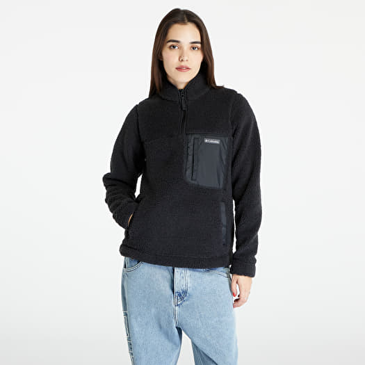 Sweatshirt Columbia West Bend™ 1/4 Zip Sherpa Pullover Black Black