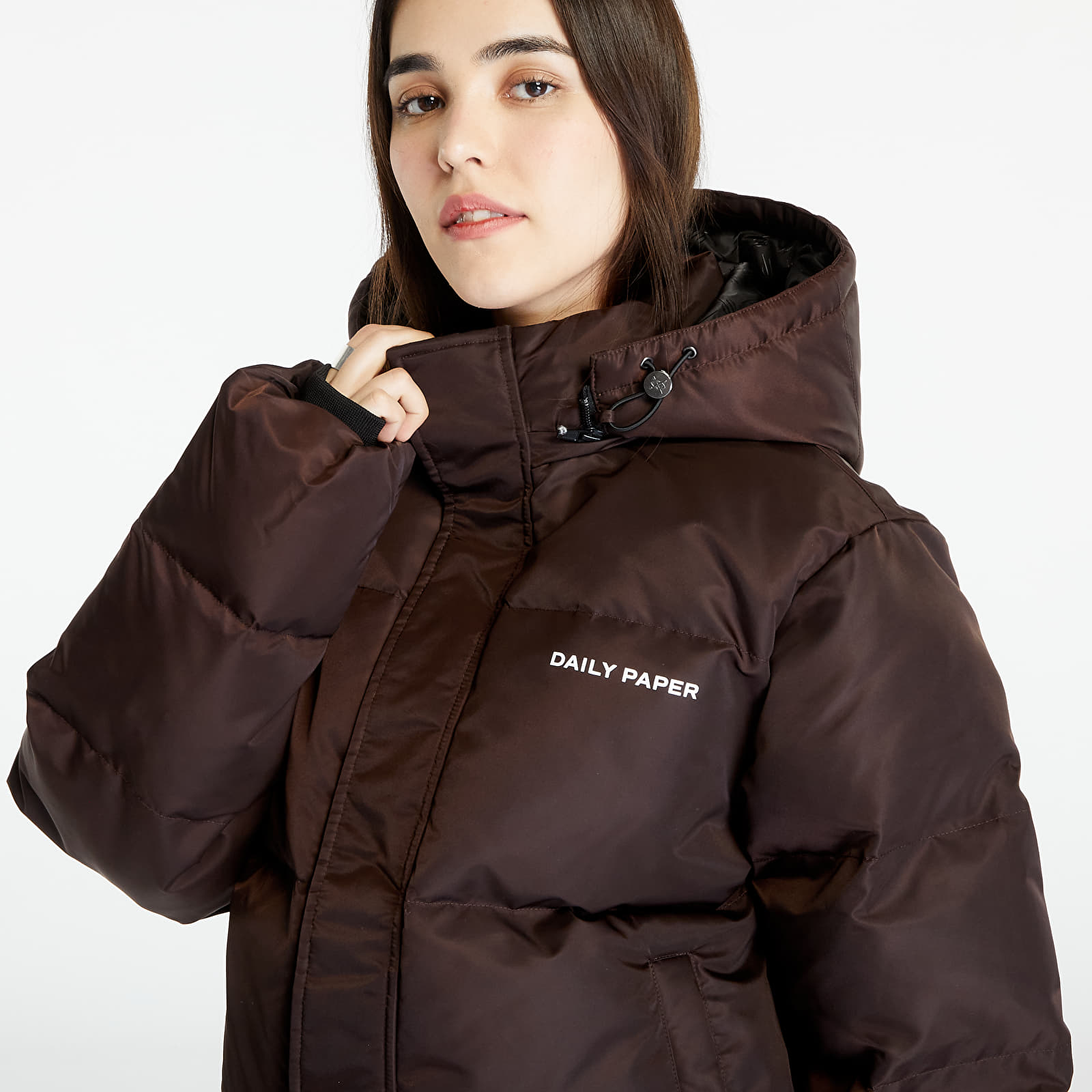 Jackets Daily Paper Epuffa Jacket Syrup Brown Queens