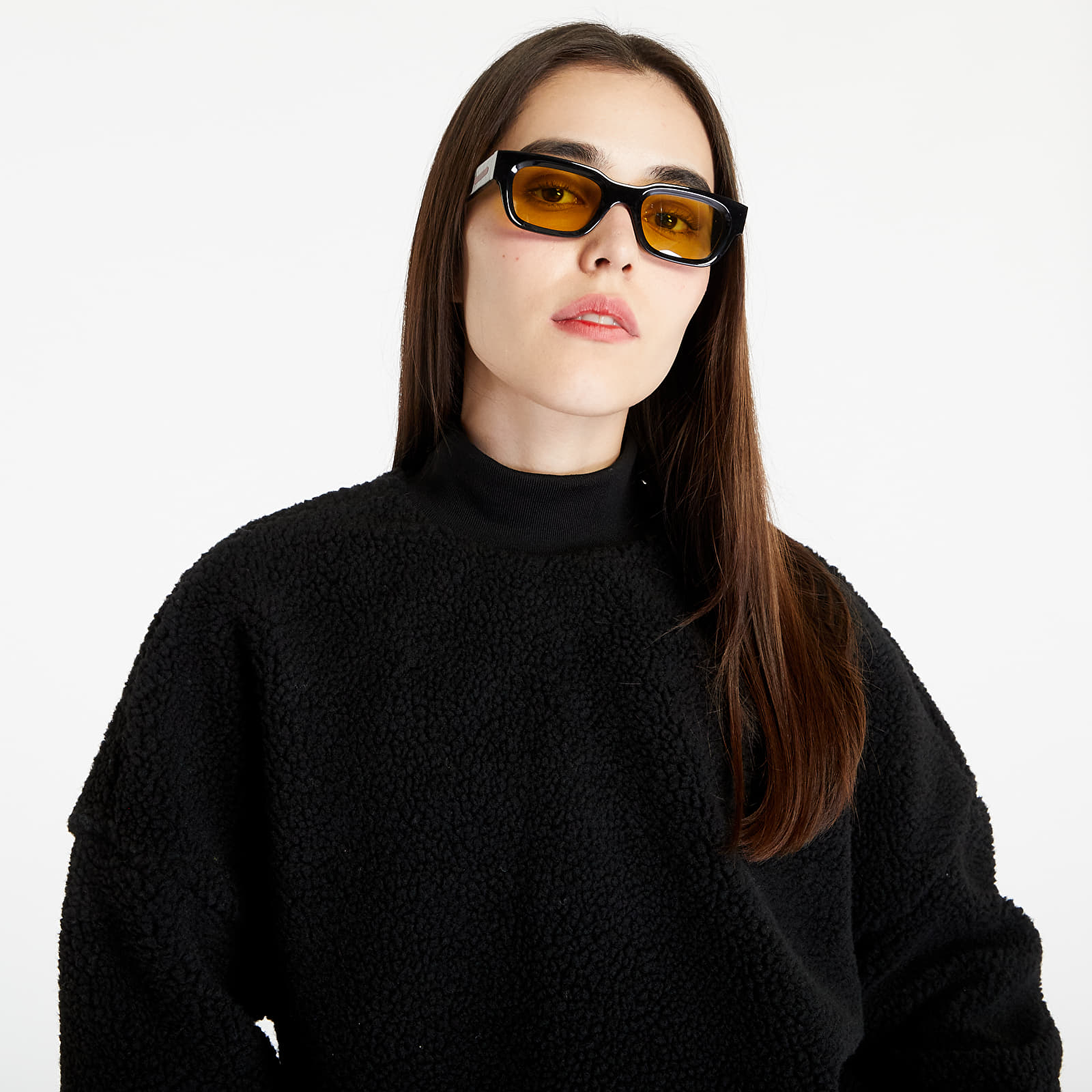 Sweatshirts und Pullover Urban Classics Ladies Sherpa Crewneck Black