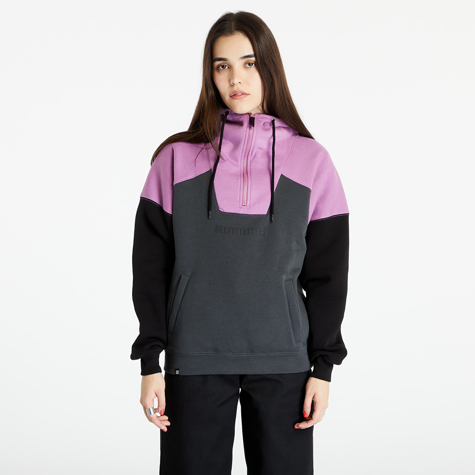 Puloverji   Horsefeathers Julia Sweatshirt Gray