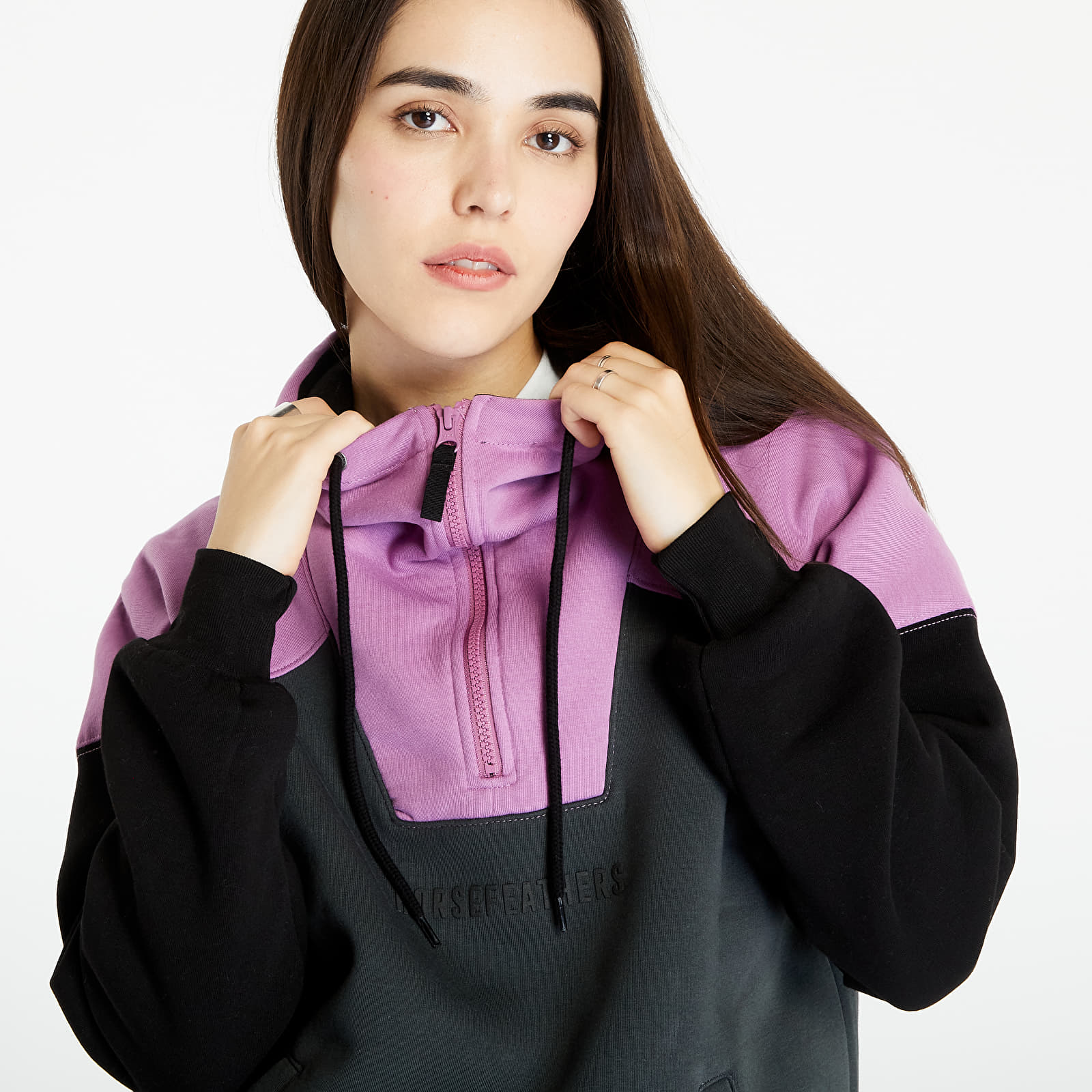 Puloverji   Horsefeathers Julia Sweatshirt Gray