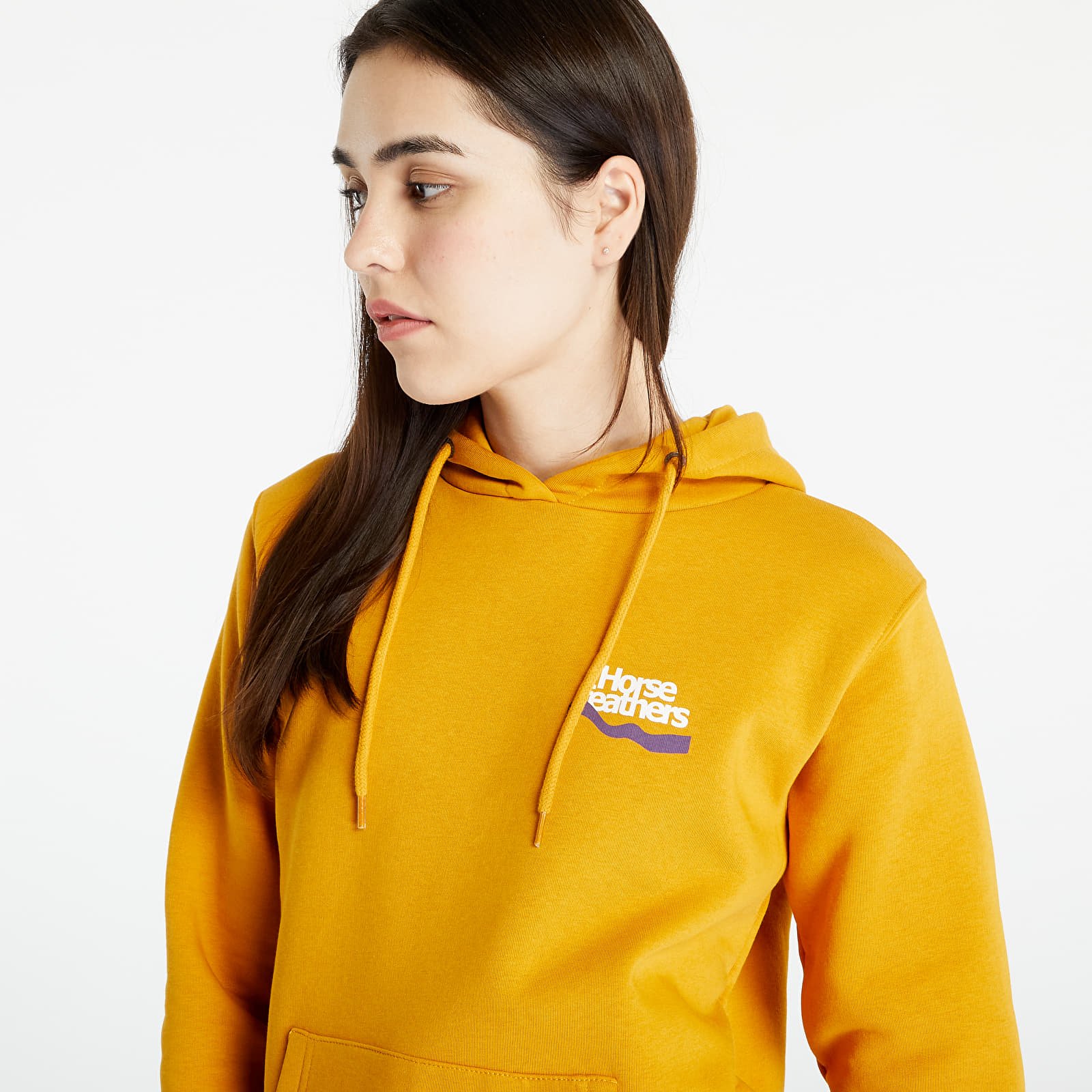 Mikinas ar kapuci un sporta krekli Horsefeathers Uta Sweatshirt Sunflower