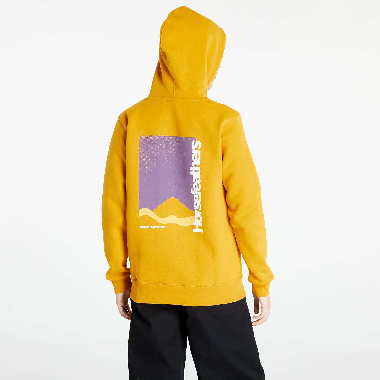 Mikinas ar kapuci un sporta krekli Horsefeathers Uta Sweatshirt Sunflower