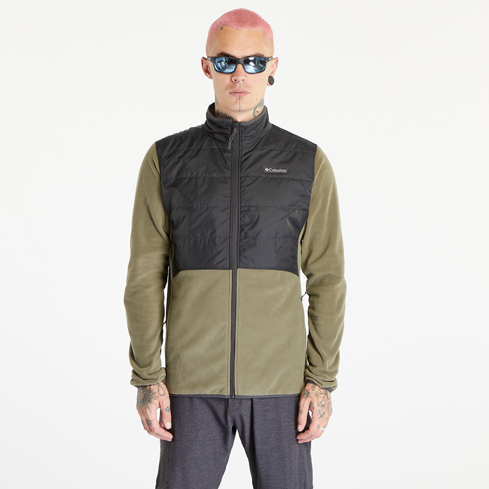 Jackets Columbia Basin Butte™ Fleece Full Zip Jacket Stone Green/ Shark