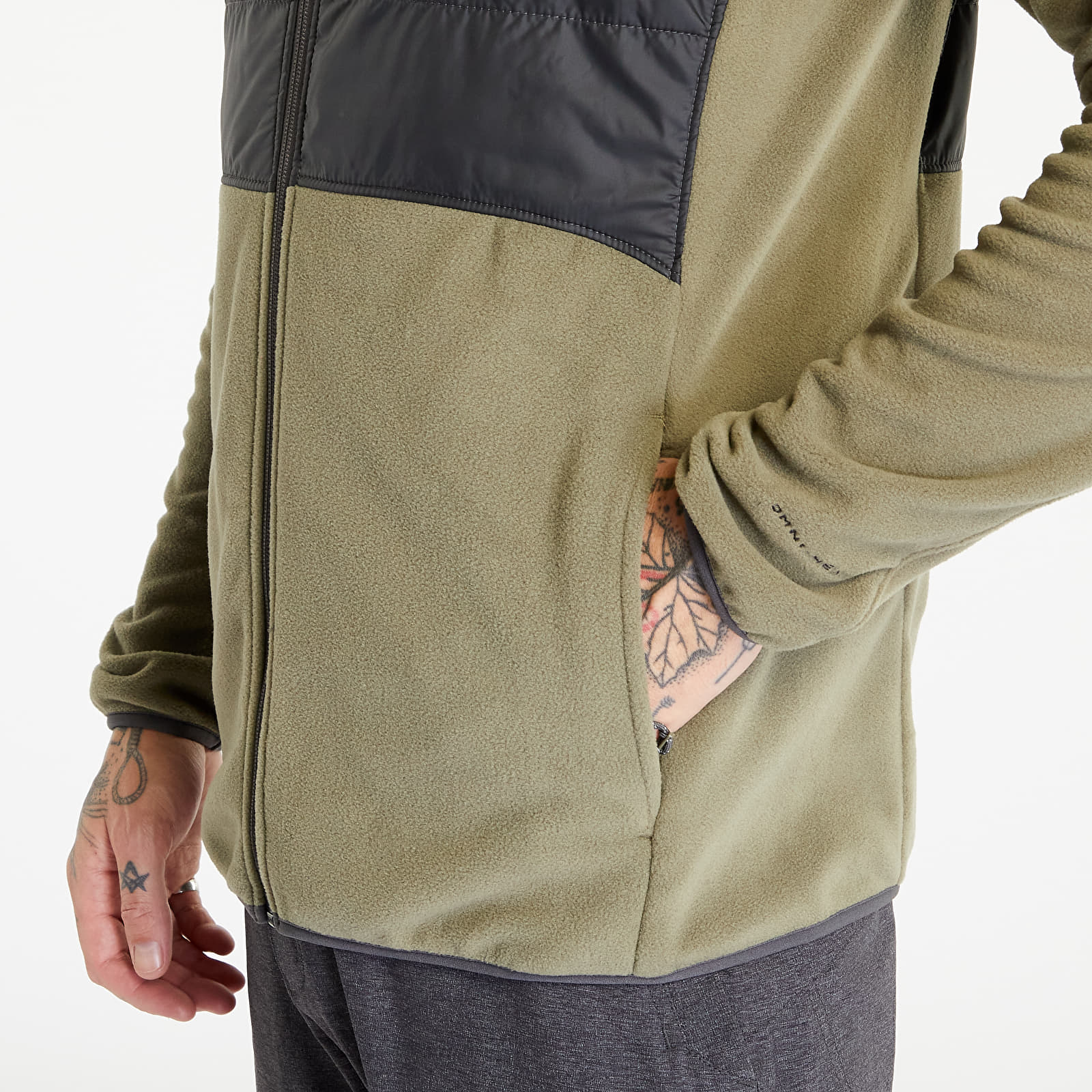 Jackets Columbia Basin Butte™ Fleece Full Zip Jacket Stone Green/ Shark