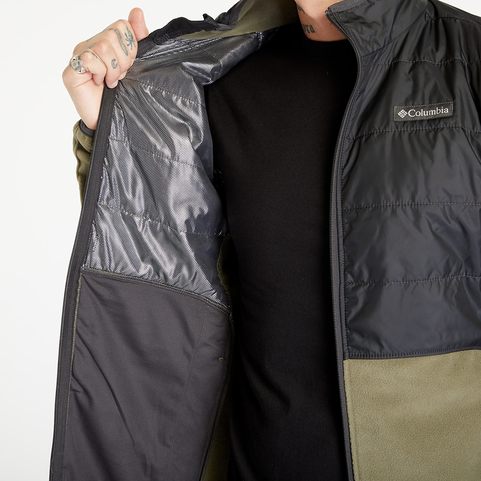 Jackets Columbia Basin Butte™ Fleece Full Zip Jacket Stone Green/ Shark