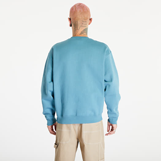 Hoodies and sweatshirts Nike Solo Swoosh Men s Fleece Crew Noise Aqua White Queens