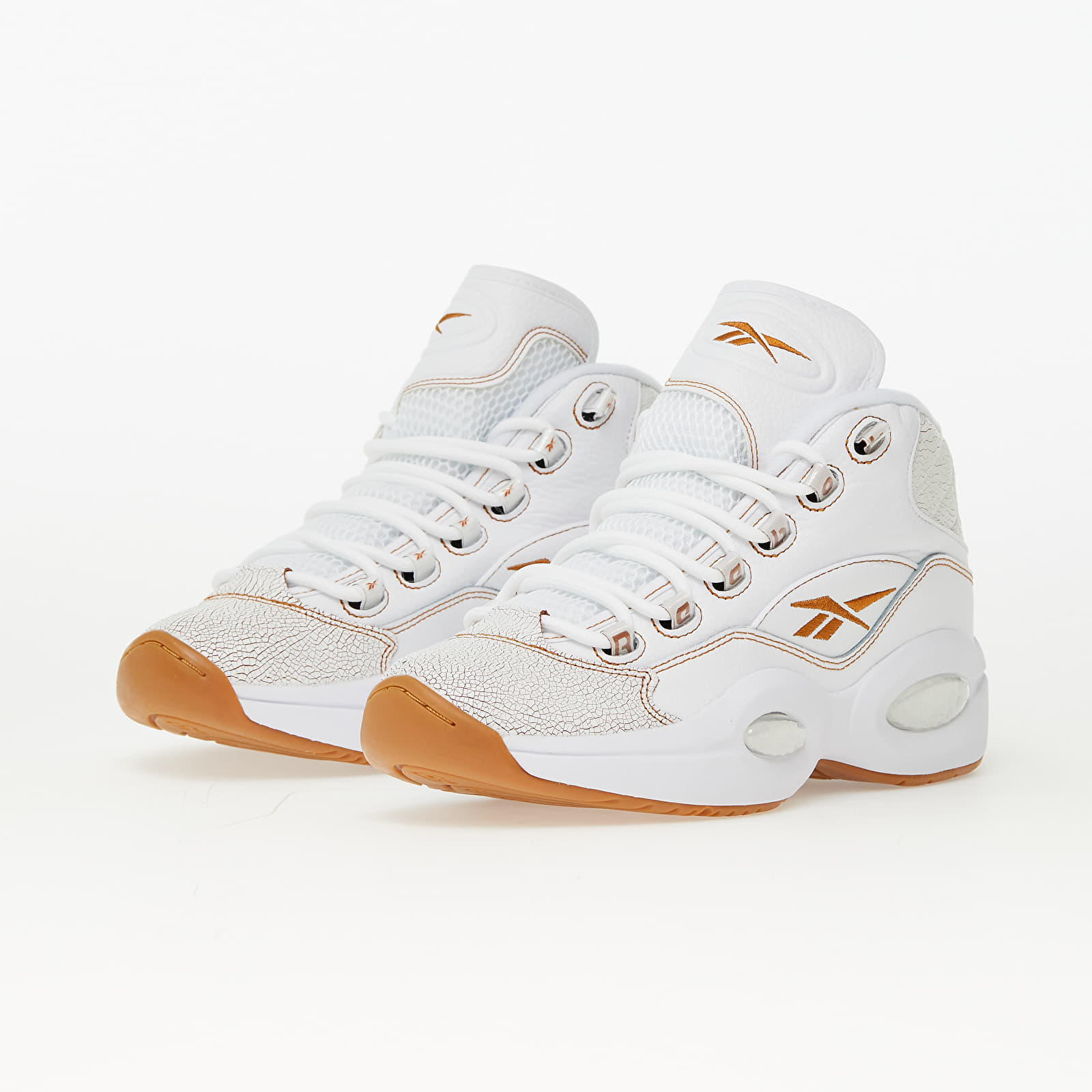 Pánské tenisky a boty Reebok Question Mid Ftw White/ Salcar/ Ftw White