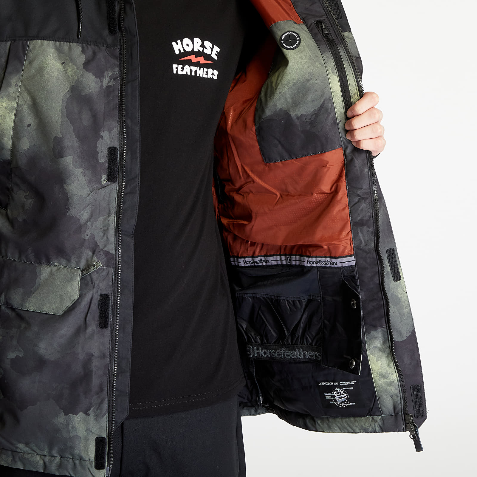 Μπουφάν Horsefeathers Cordon II Jacket Storm XL