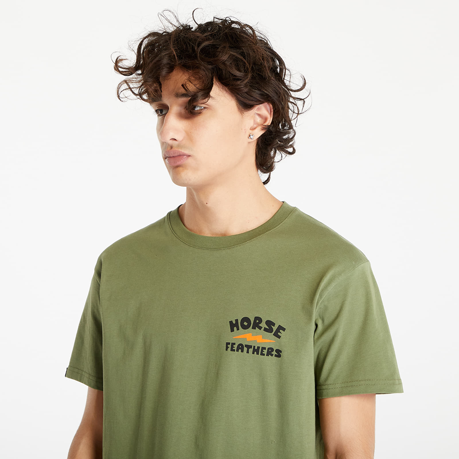 T-krekli Horsefeathers Ignite T-Shirt Loden Green