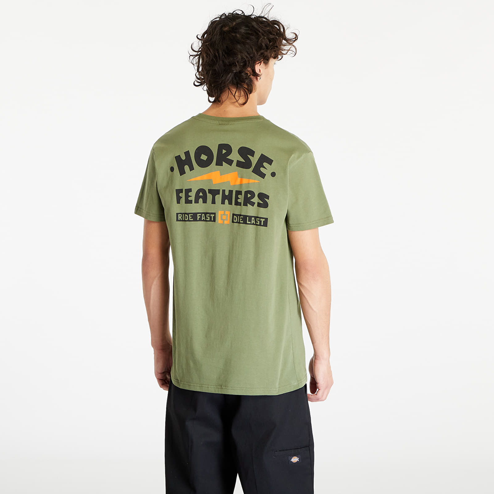 T-krekli Horsefeathers Ignite T-Shirt Loden Green