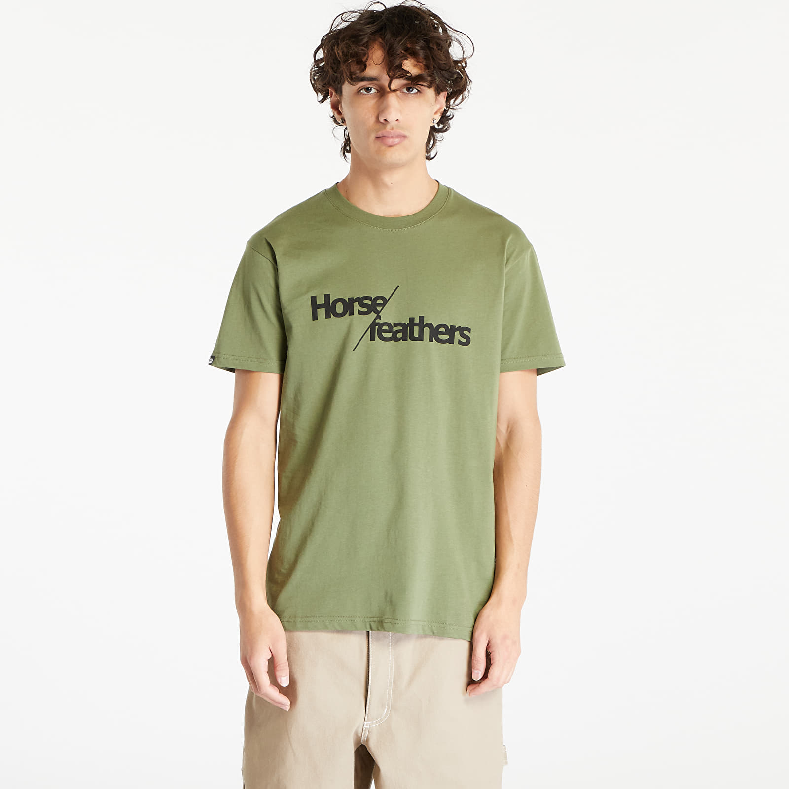 T-krekli Horsefeathers Slash T-Shirt Loden Green