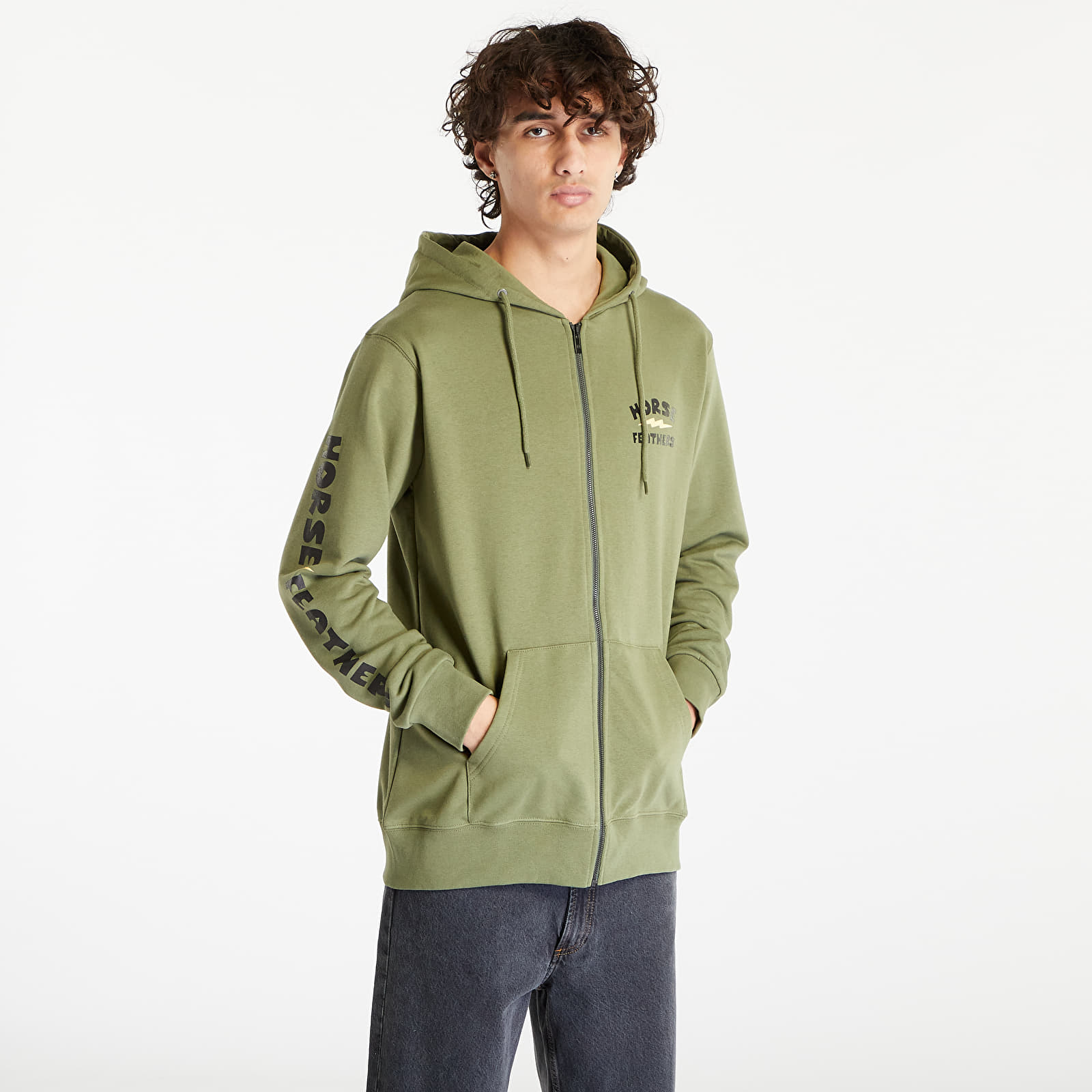 Kapuutsikud ja kampsunid Horsefeathers Ignite Sweatshirt Loden Green
