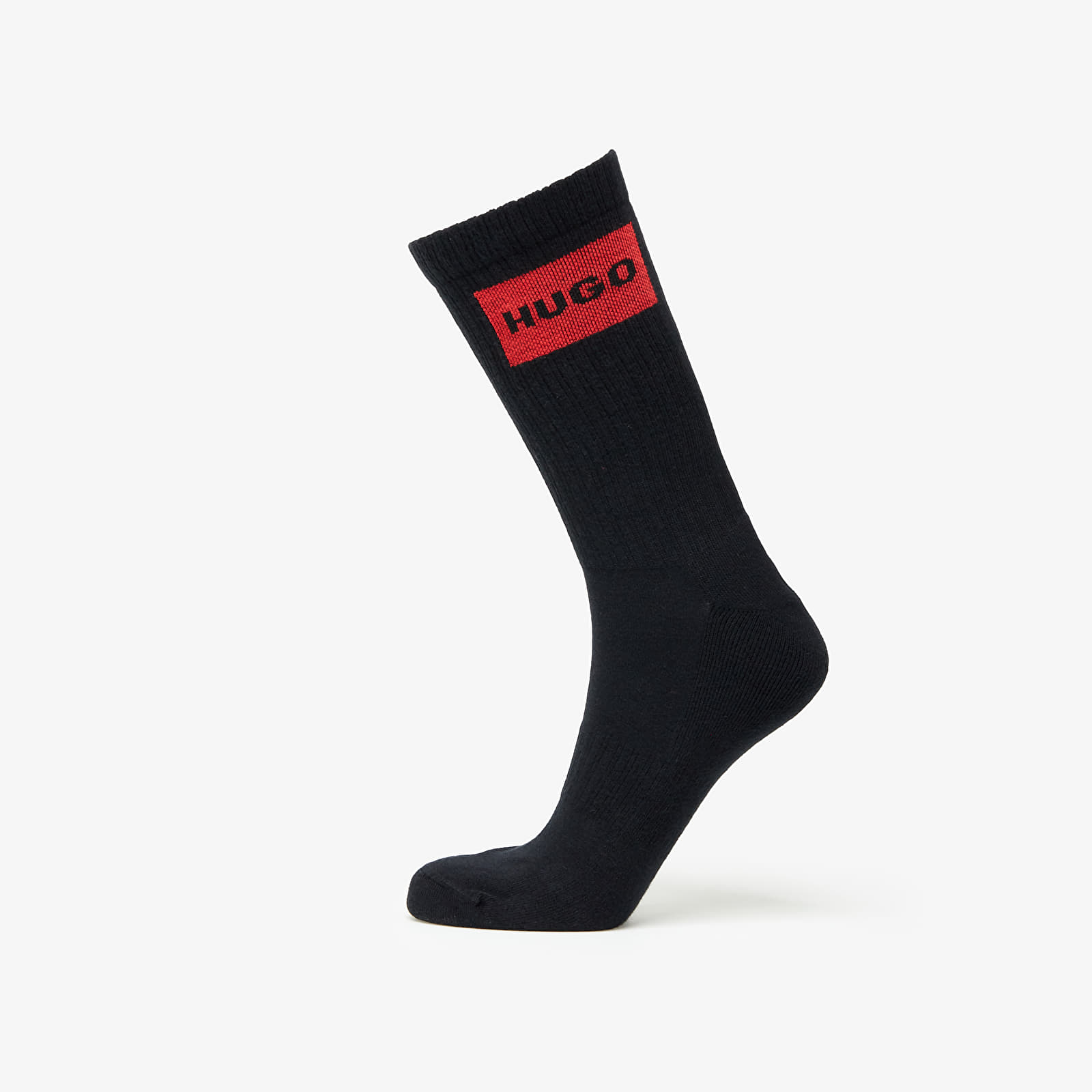 Socks Hugo Boss Logo Quarter Socks 2-Pack Black
