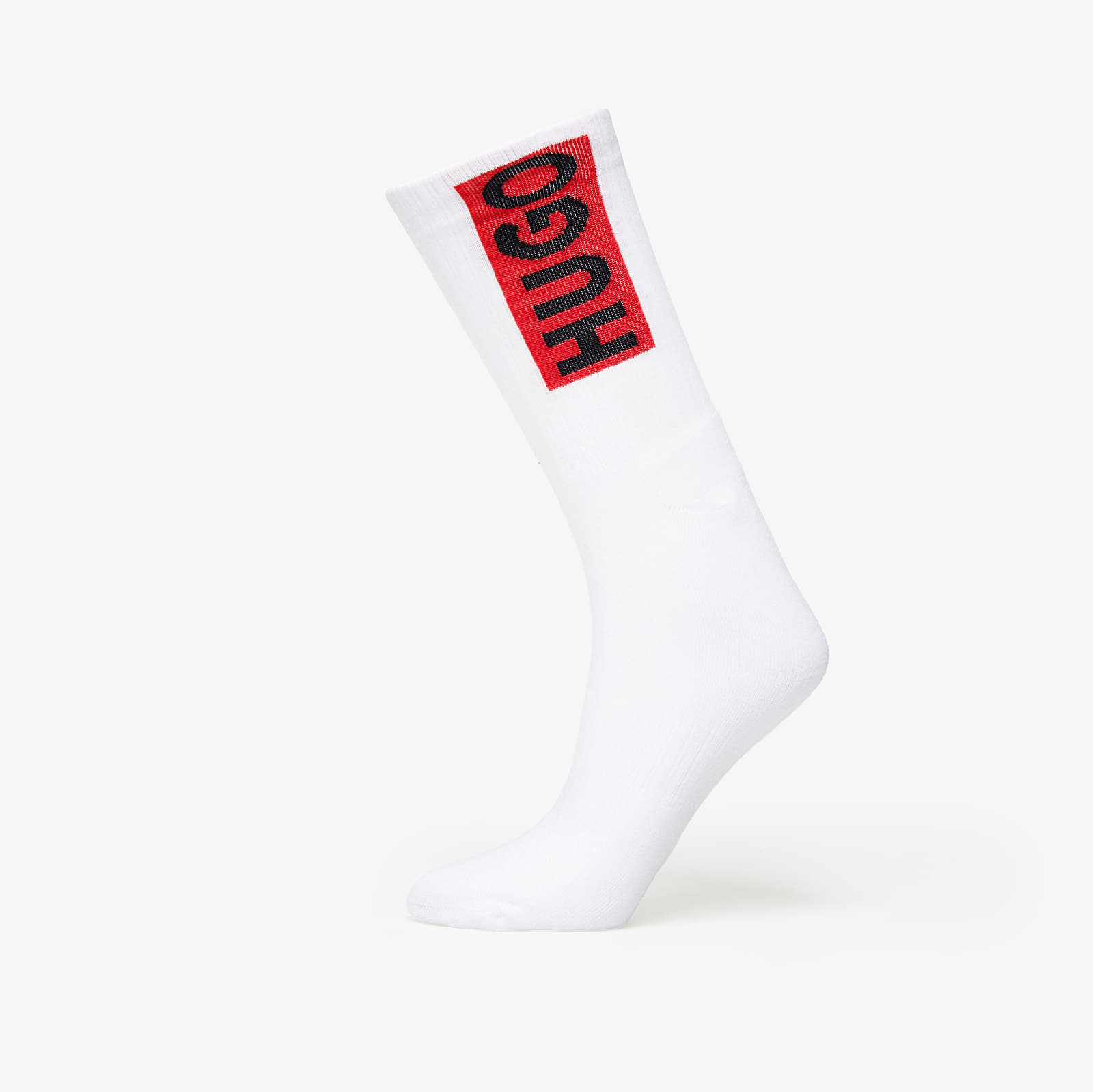 Ponožky Hugo Boss Red Logo Short 3-Pack Socks White/ Black | Queens