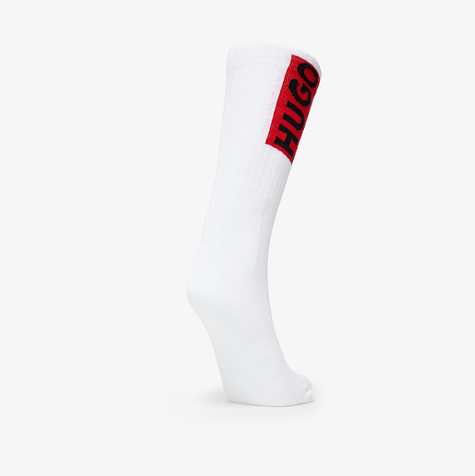 Ponožky Hugo Boss Red | White/ Queens 3-Pack Short Black Socks Logo