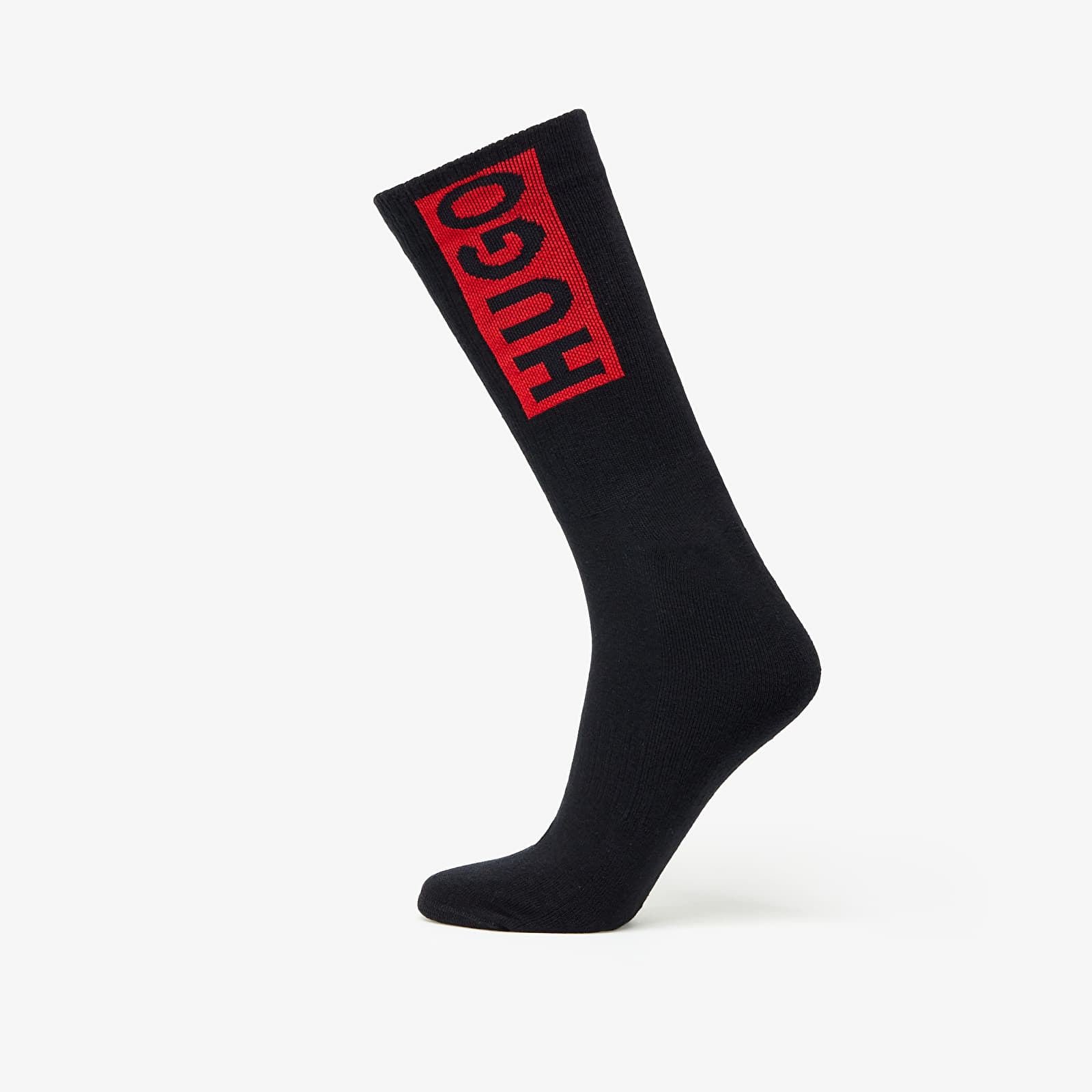 Socken Hugo Boss Red Logo Short 3-Pack Socks White/ Black