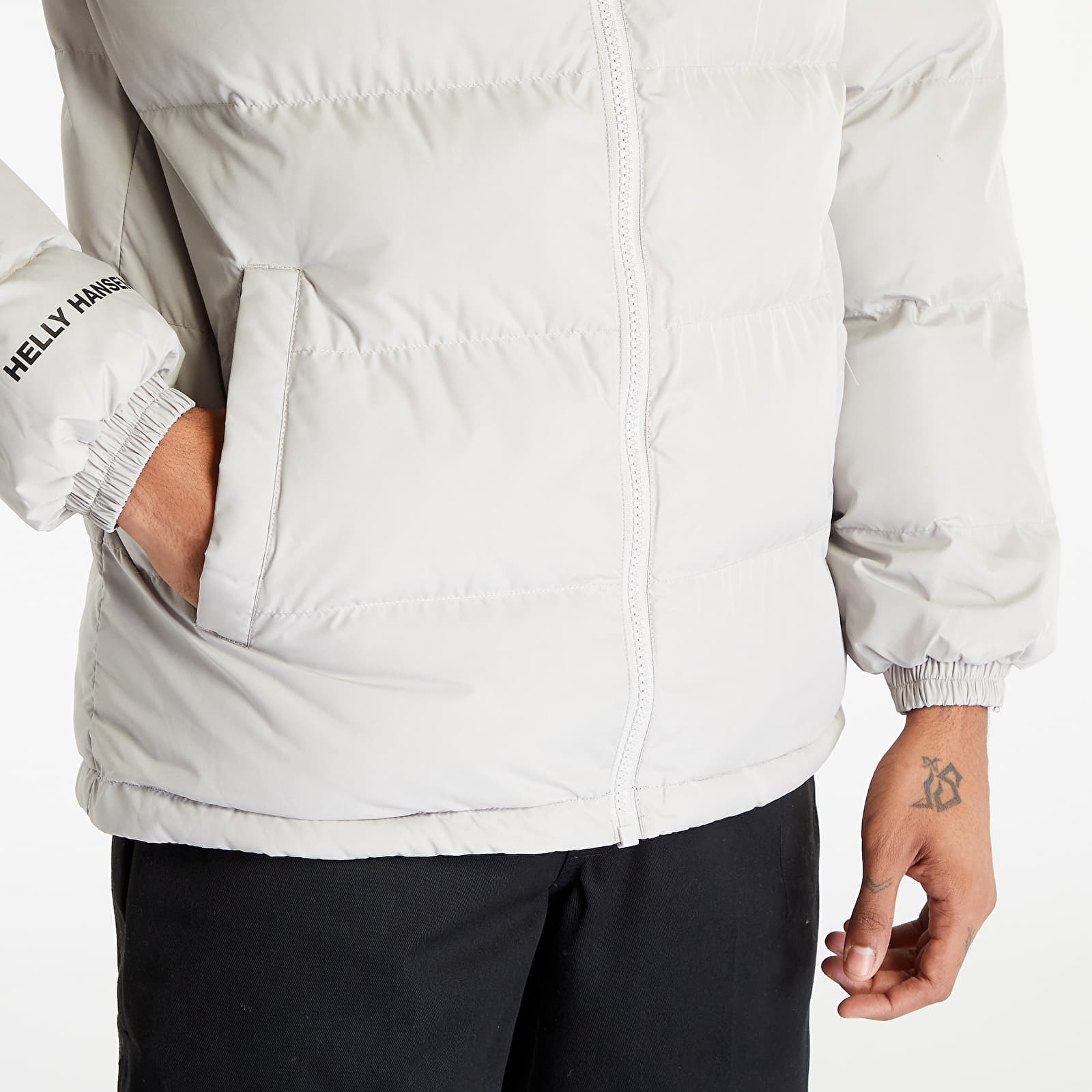 Jacken Helly Hansen Yu 23 Reversible Puffer Mellow Grey/ Black