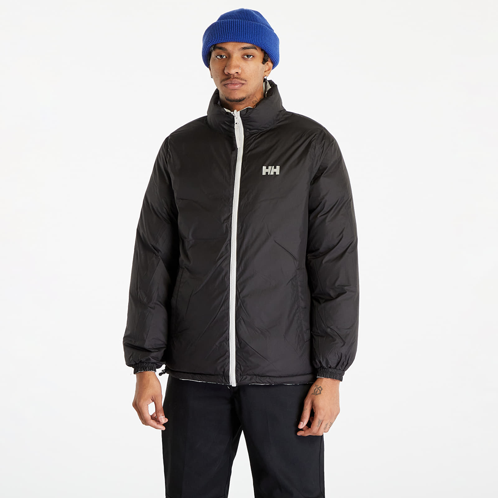 Jacken Helly Hansen Yu 23 Reversible Puffer Mellow Grey/ Black