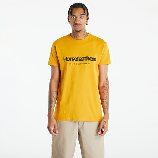 Marškinėliai Horsefeathers Quarter T-Shirt Sunflower