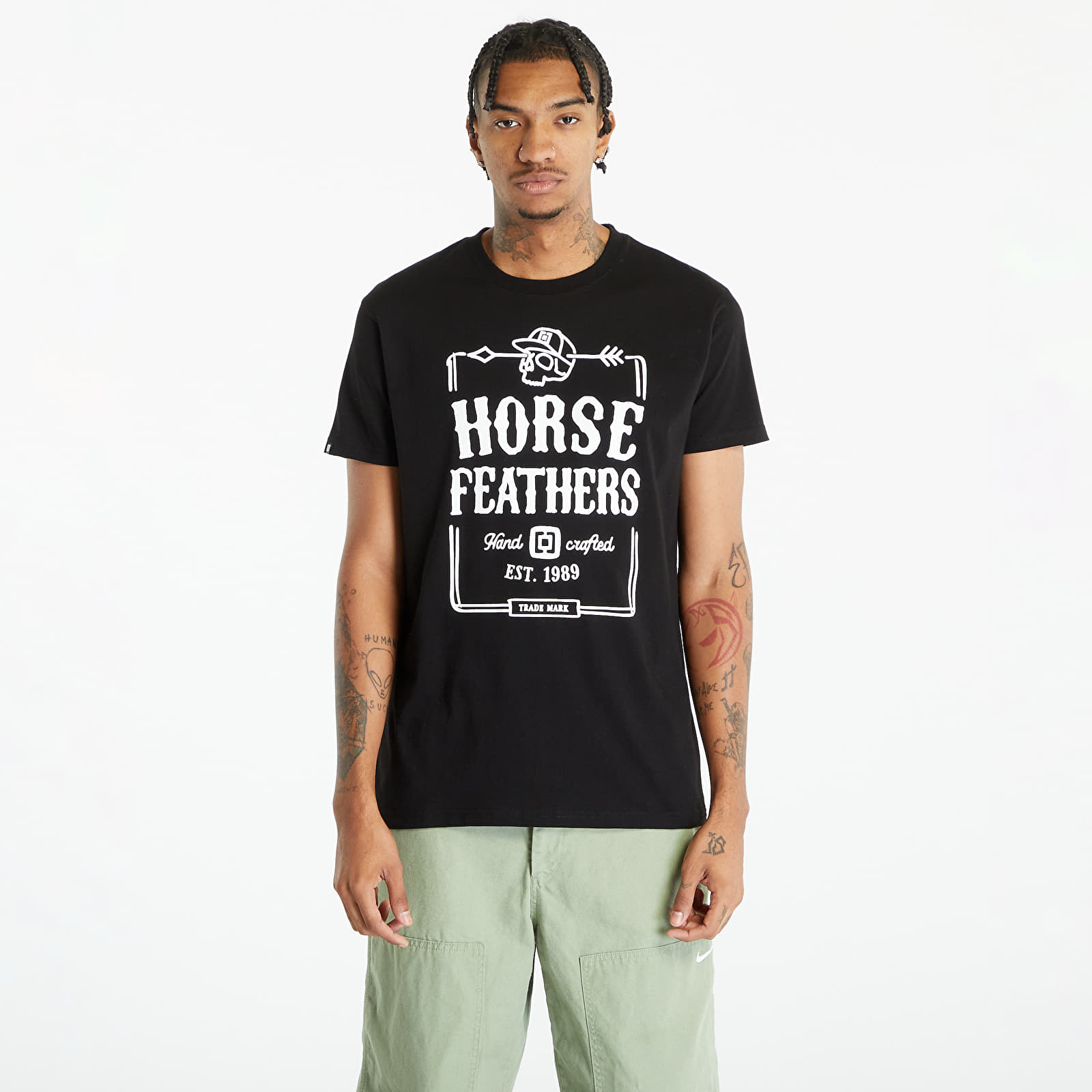 Horsefeathers Jack T-Shirt Black