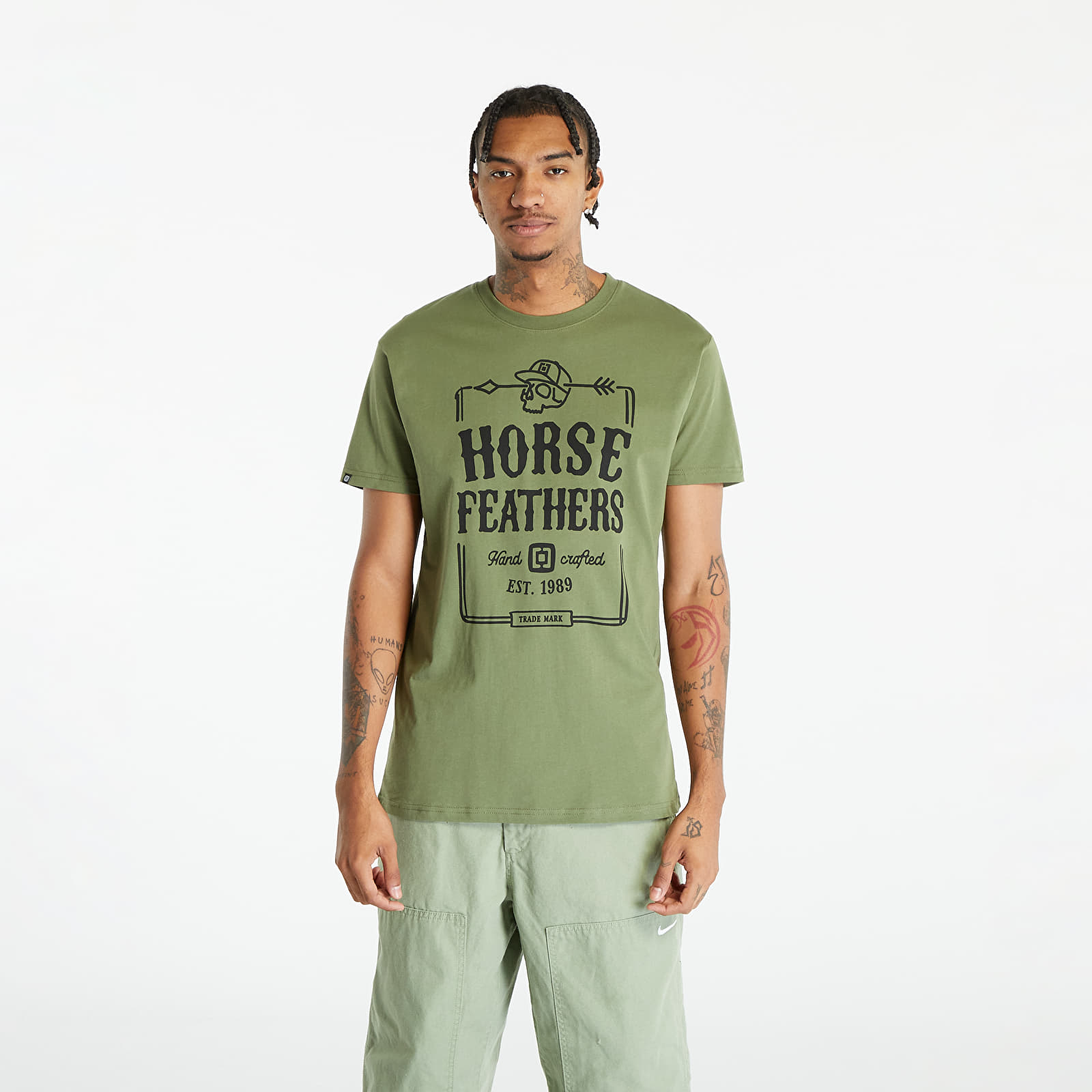 T-skjorter Horsefeathers Jack T-Shirt Loden Green