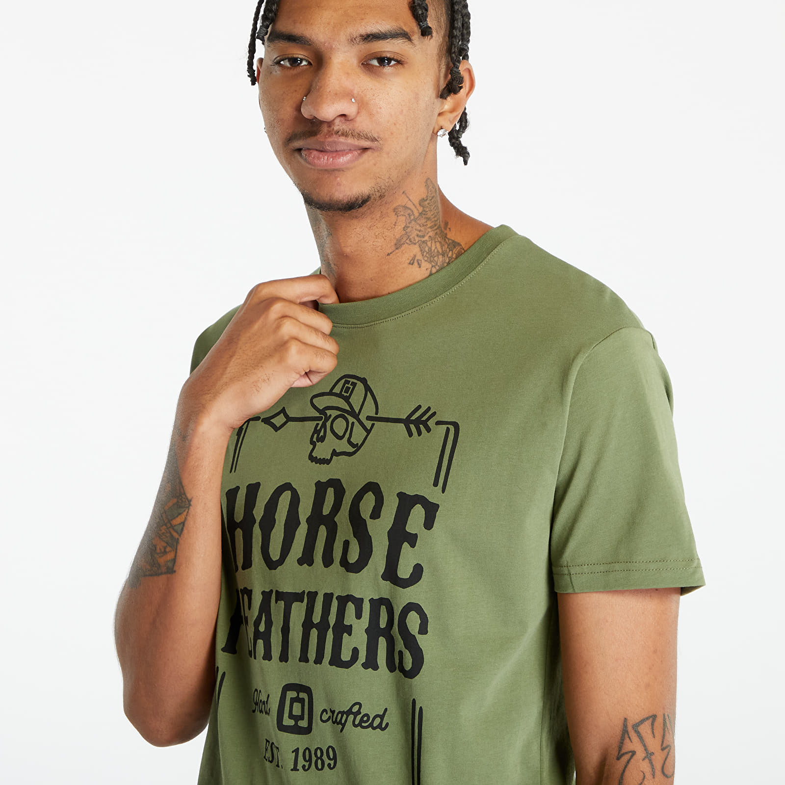 T-skjorter Horsefeathers Jack T-Shirt Loden Green