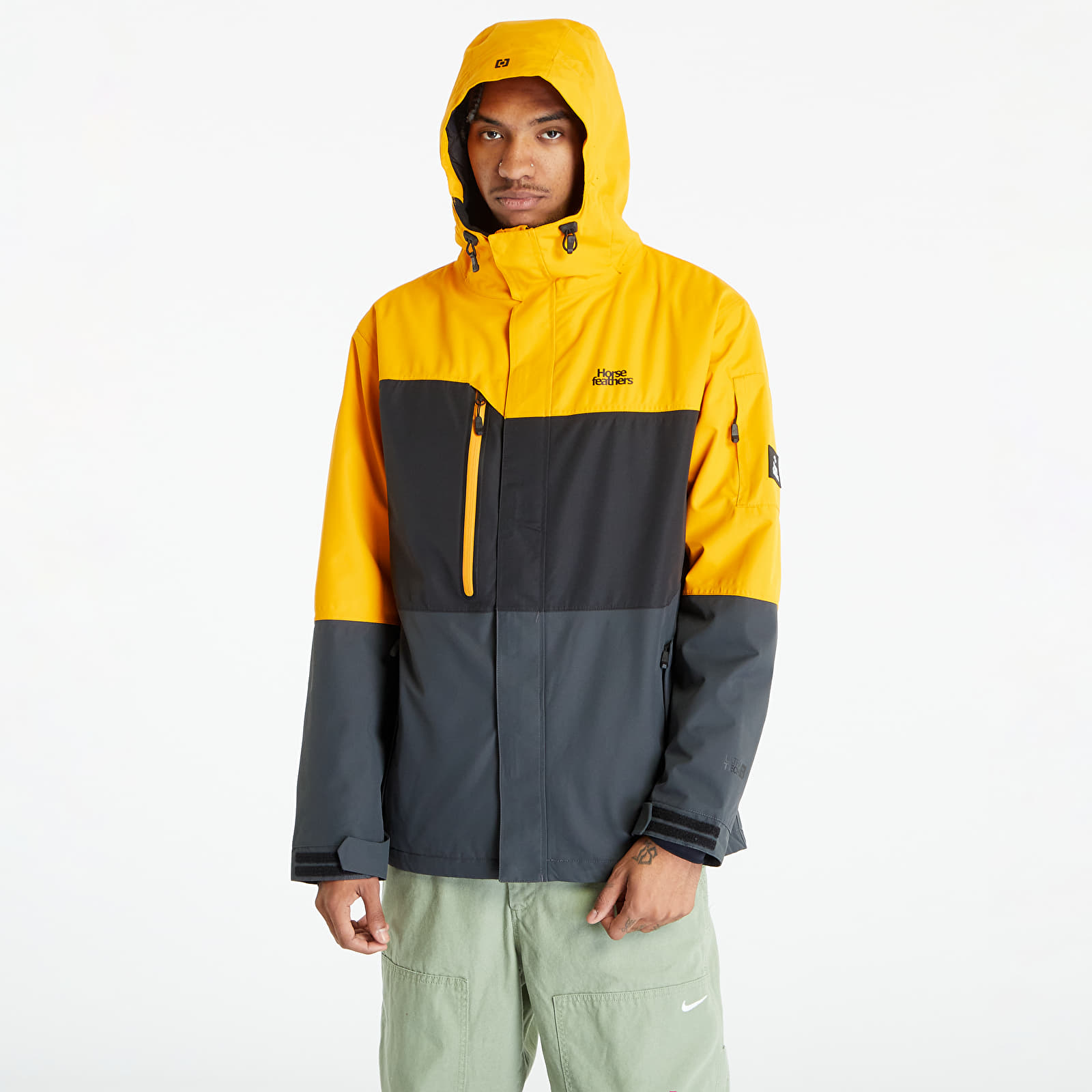 Giacca Horsefeathers Ripple Jacket Radiant Yellow L