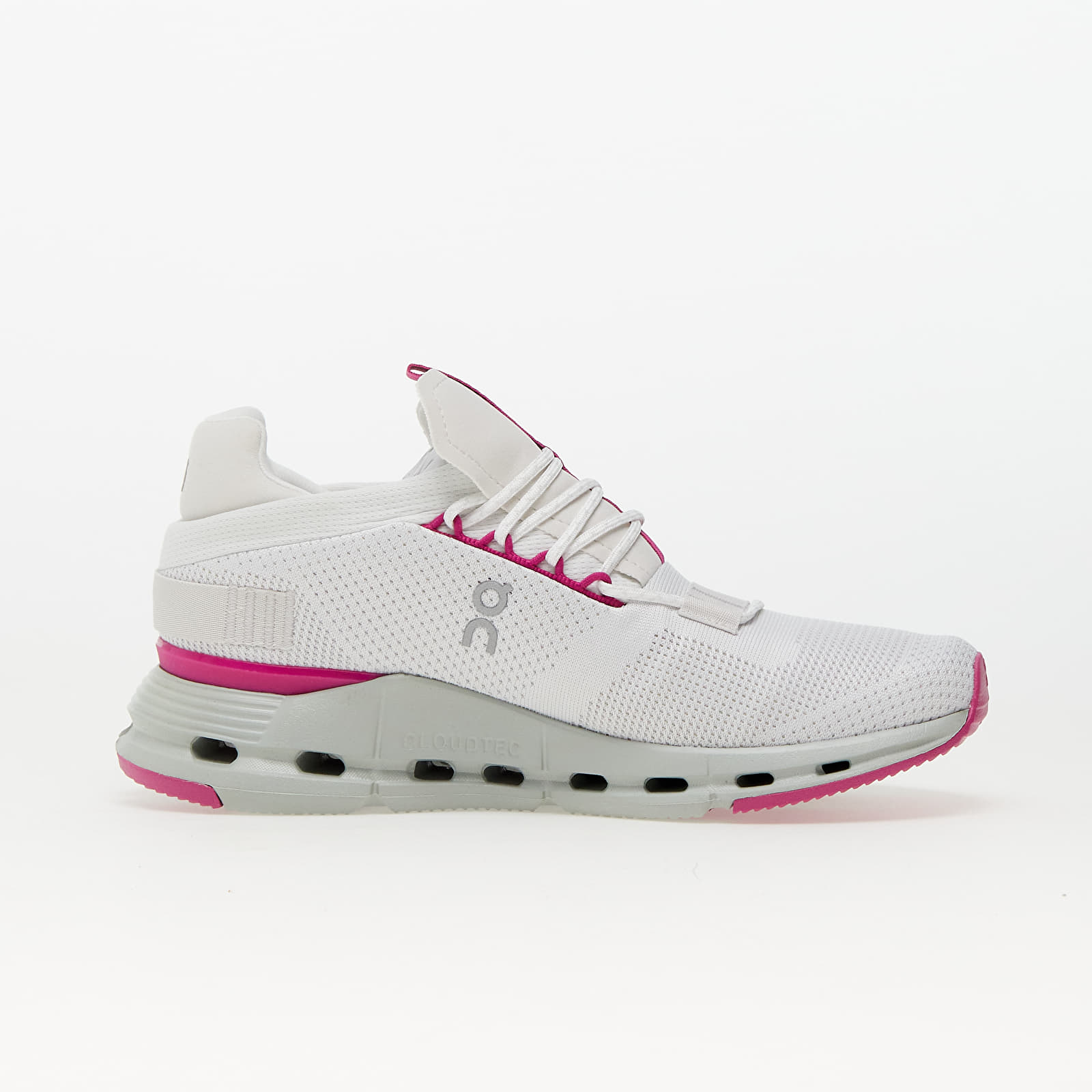 Women's sneakers and shoes On W Cloudnova Undyed-White/ Carnation