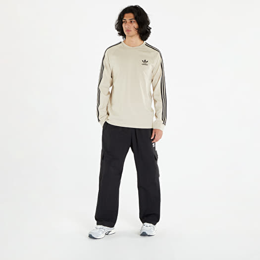 T shirts adidas Originals Adicolor Classics 3 Stripes Long Sleeve Tee Wonder Beige Queens