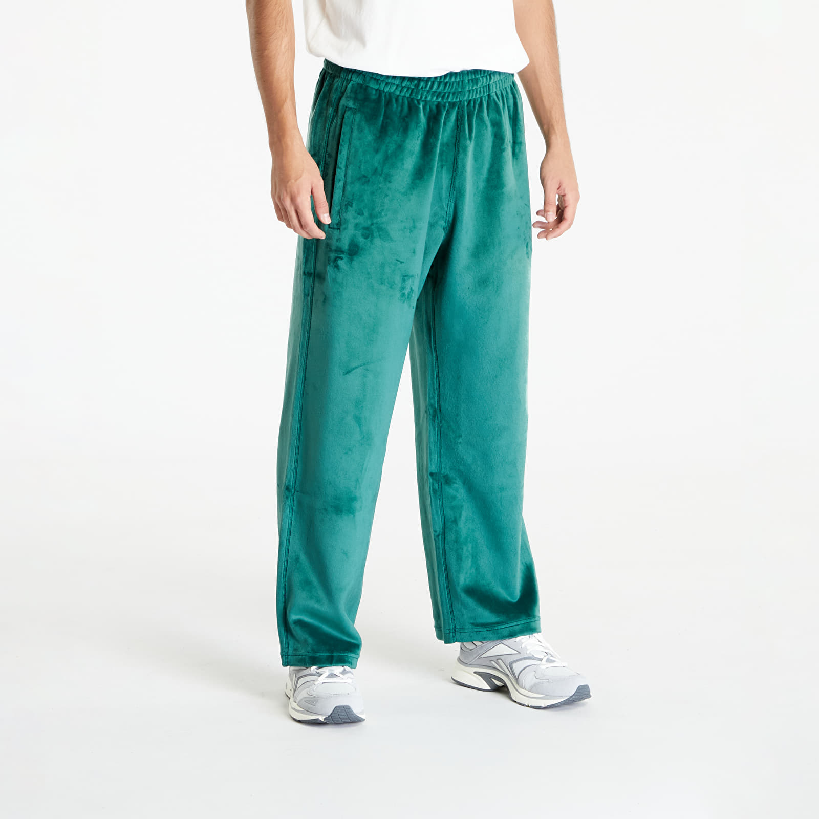 Adidas velour pants mens hot sale