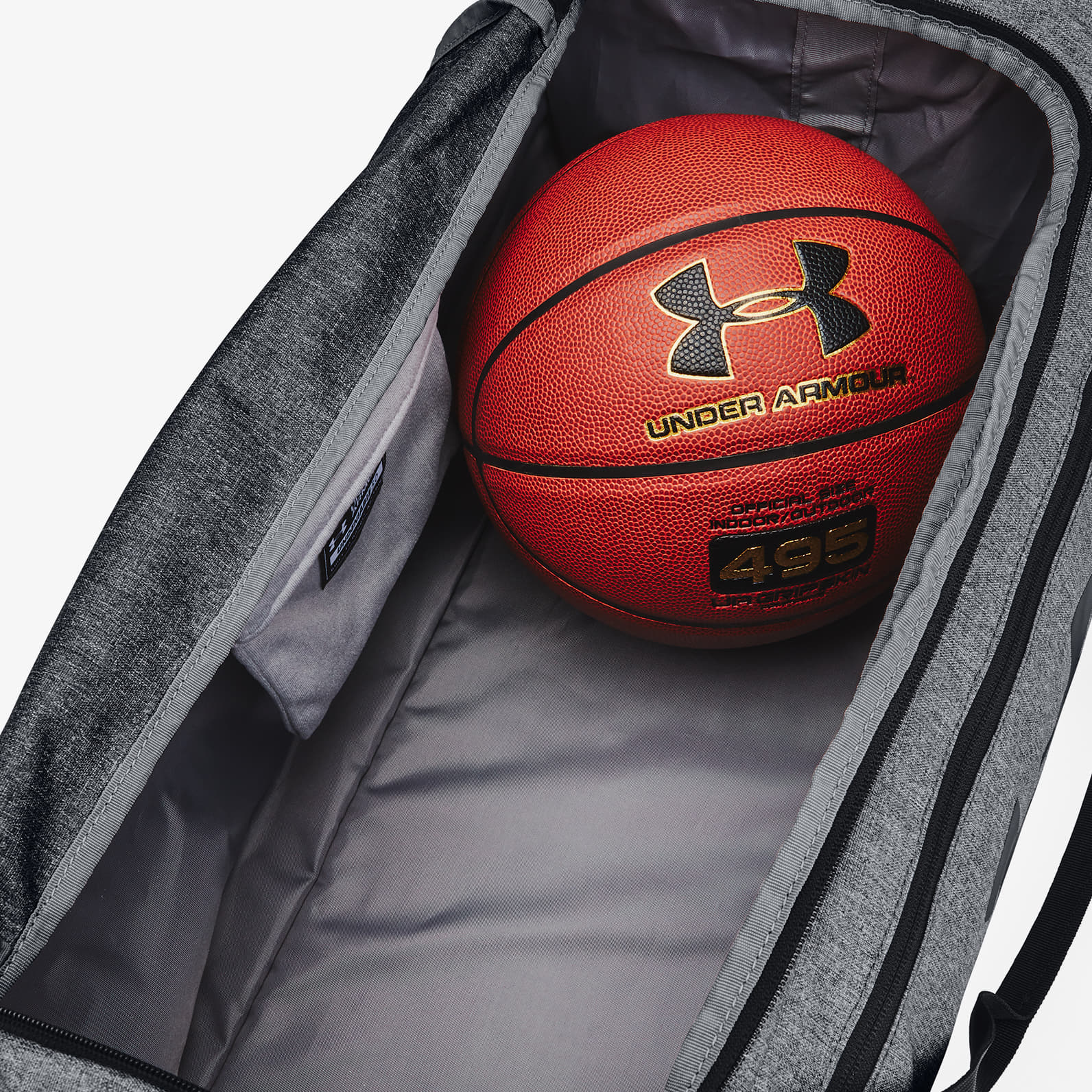 Duffle torba Under Armour Storm Undeniable 5.0 Duffle Md Pitch Gray Medium Heather/ Black/ Black