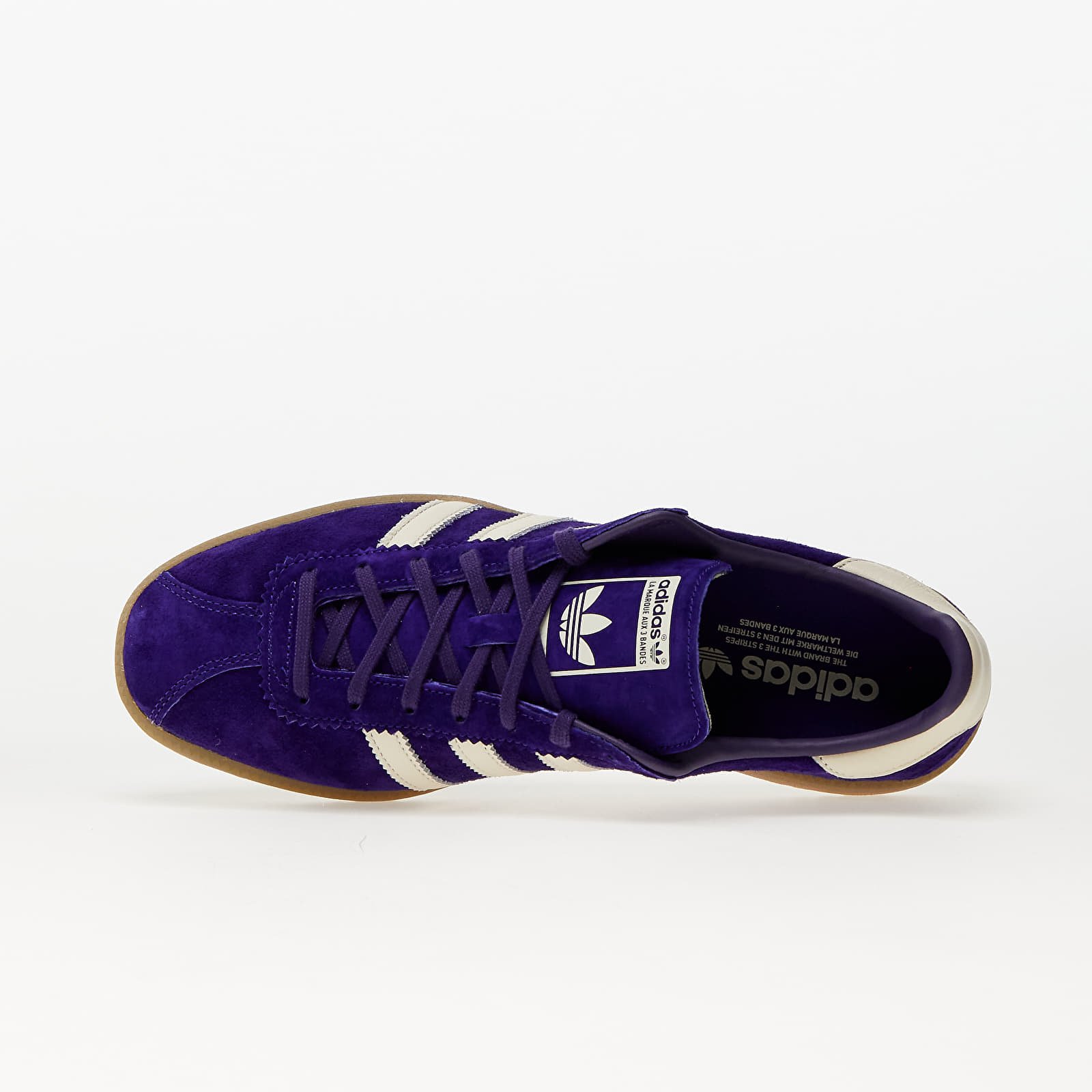 Herensneakers en -schoenen adidas Bermuda Core Purple/ Core White/ Deep Purple