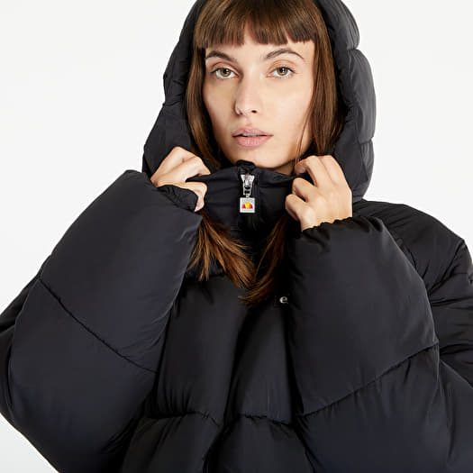 Ellesse black cheap puffer jacket women's