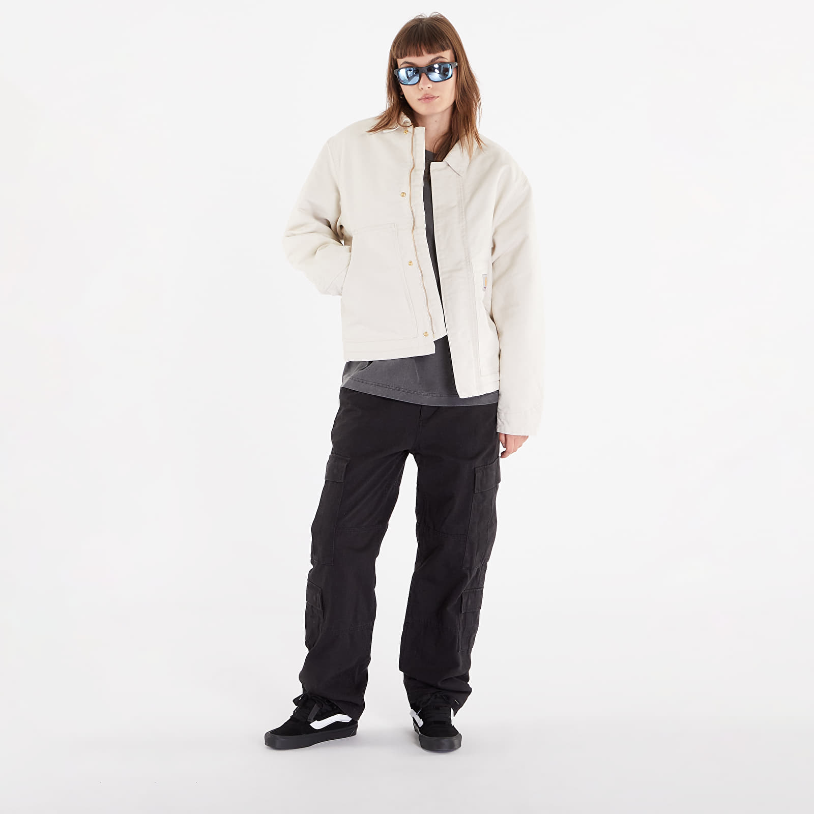 Jassen Carhartt WIP OG Arcan Jacket Salt Aged Canvas