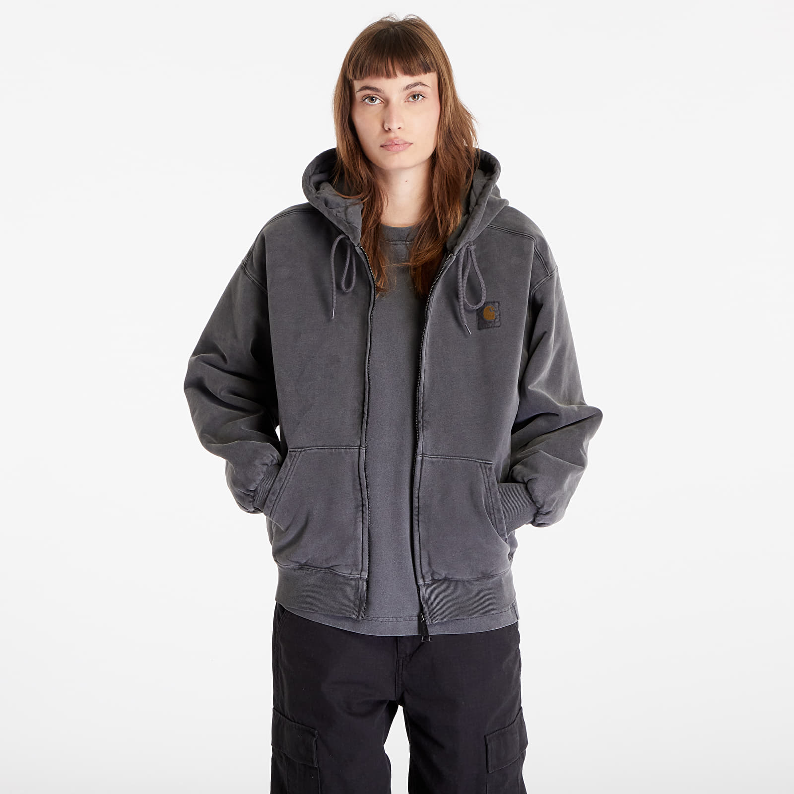 Vestes Carhartt WIP Hooded Vista Jacket UNISEX Vulcan Garment Dyed