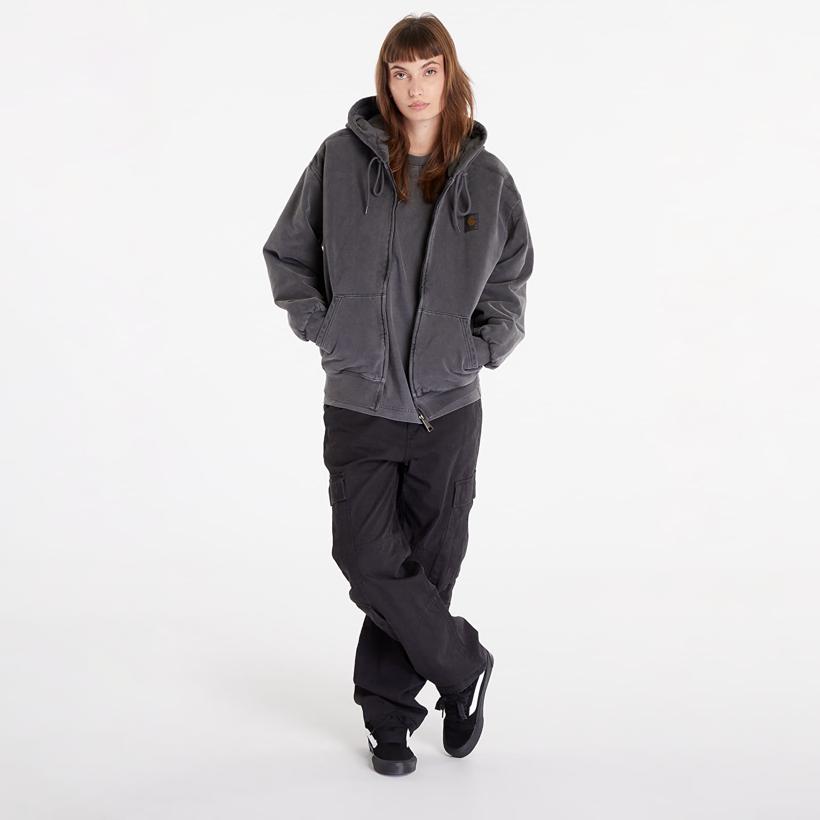 Vestes Carhartt WIP Hooded Vista Jacket UNISEX Vulcan Garment Dyed