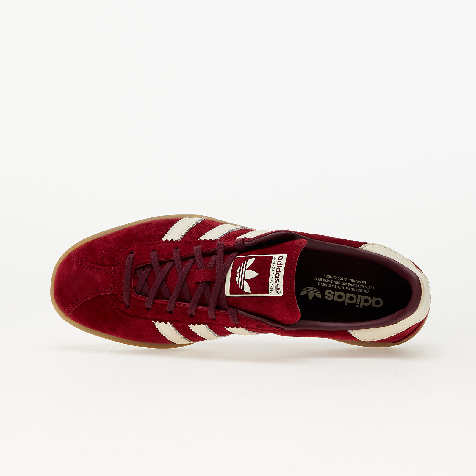 Turnschuhe und Schuhe fur Manner adidas Bermuda Core Burgundy Core White Maroon Queens