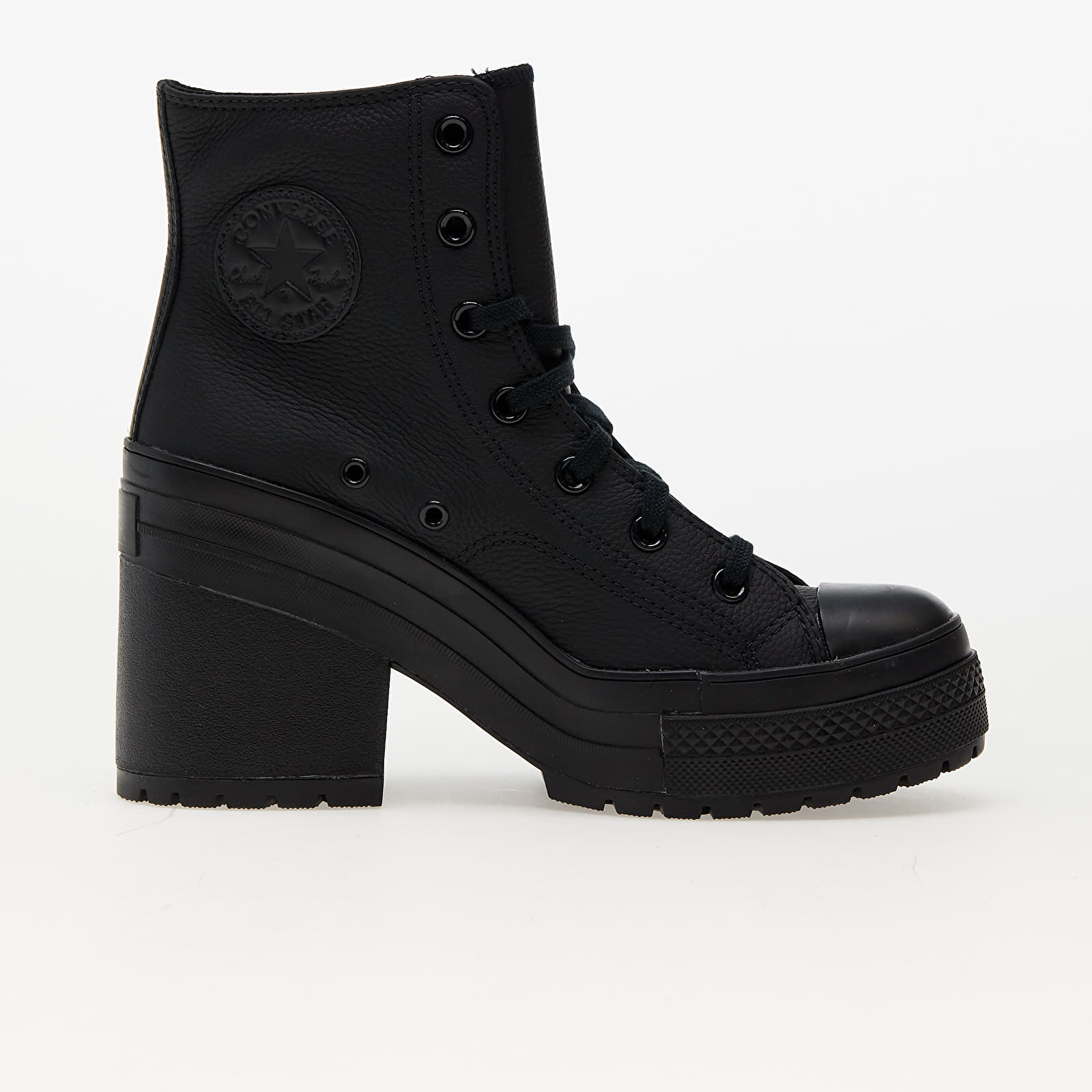 Naiste tossud ja kingad Converse Chuck 70 De Luxe Leather Black/ Black/ White