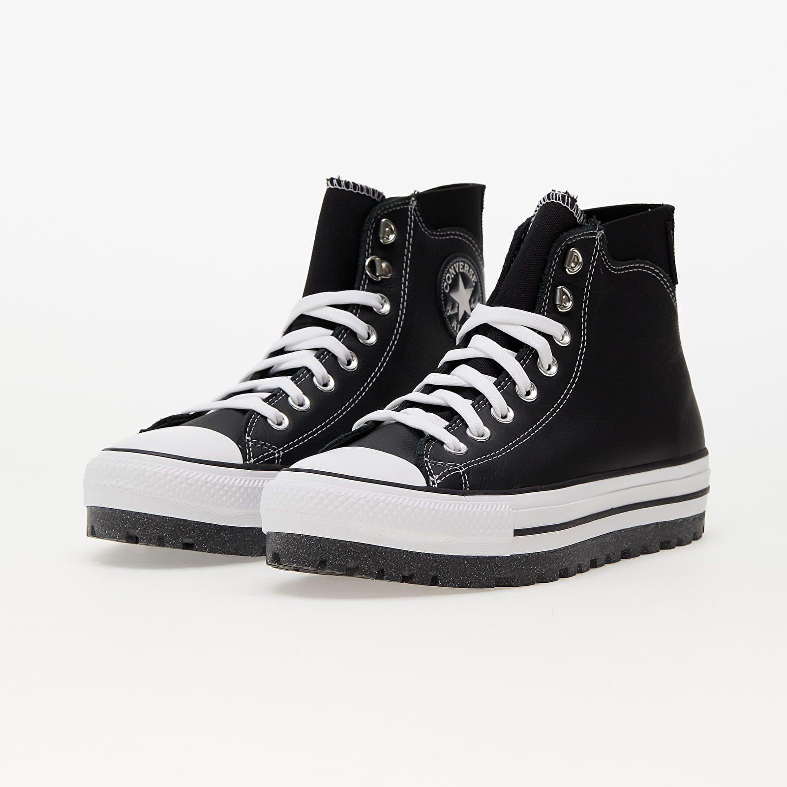 Meeste tossud ja kingad Converse Chuck Taylor All Star City Trek Waterproof Boot Black/ White/ Silver