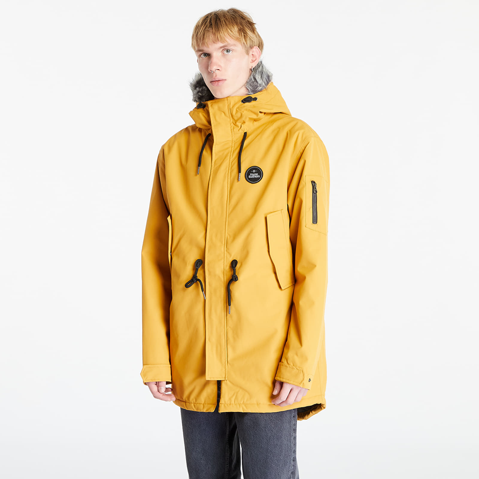 Jachetă Horsefeathers Griffen Jacket Spruce Yellow