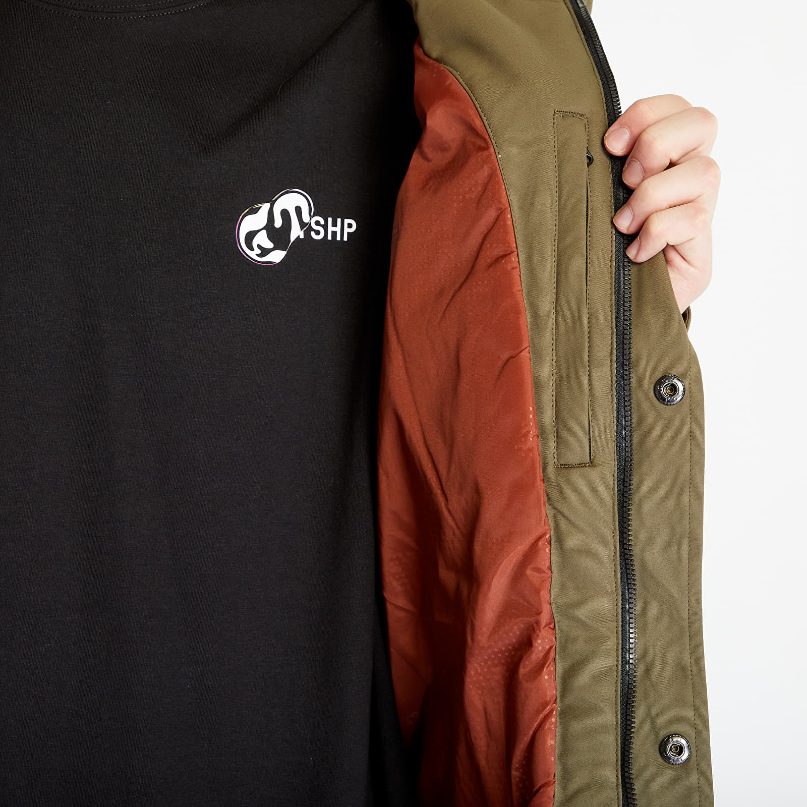 Chaquetas Horsefeathers Griffen Jacket Dark Olive
