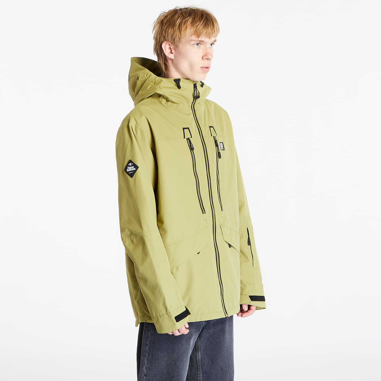 Giacca Horsefeathers Halen II Shell Jacket Iguana XXL