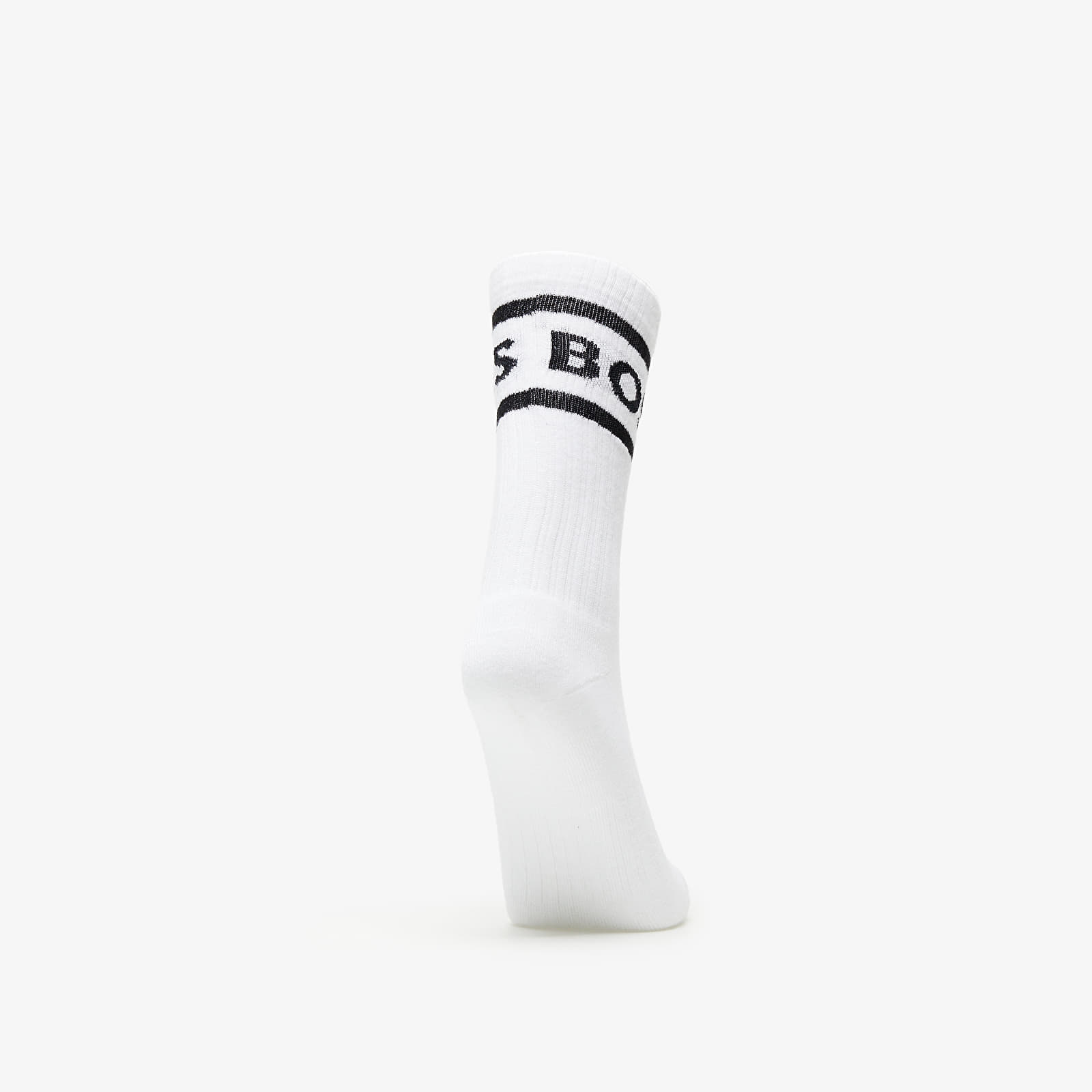 Socken Hugo Boss Rib Stripe Socks 3-Pack White