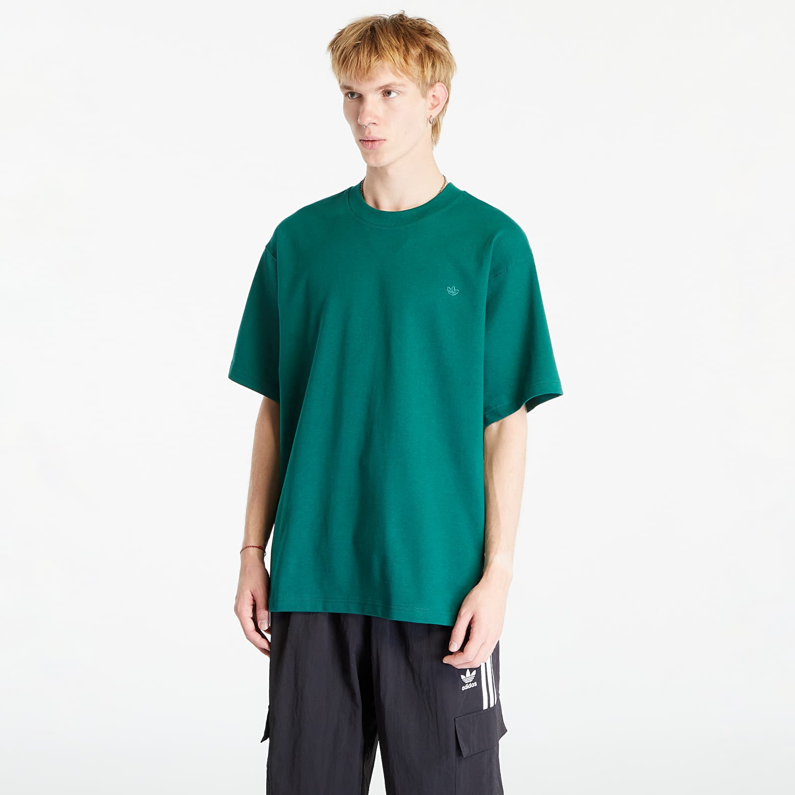 Magliette adidas Originals Classics Short Sleeve Tee Collegiate Green