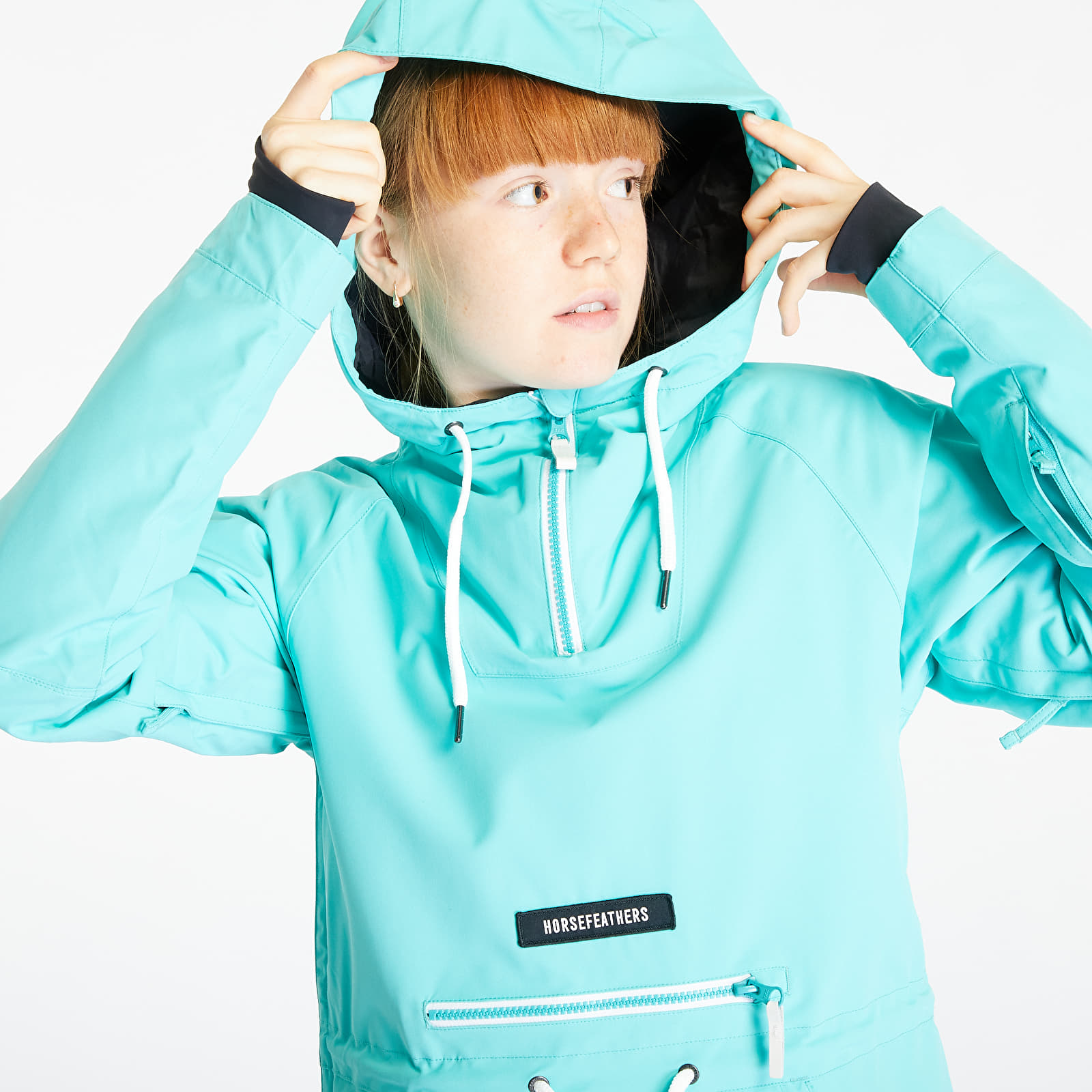 Chaquetas Horsefeathers Derin II Jacket Turquoise