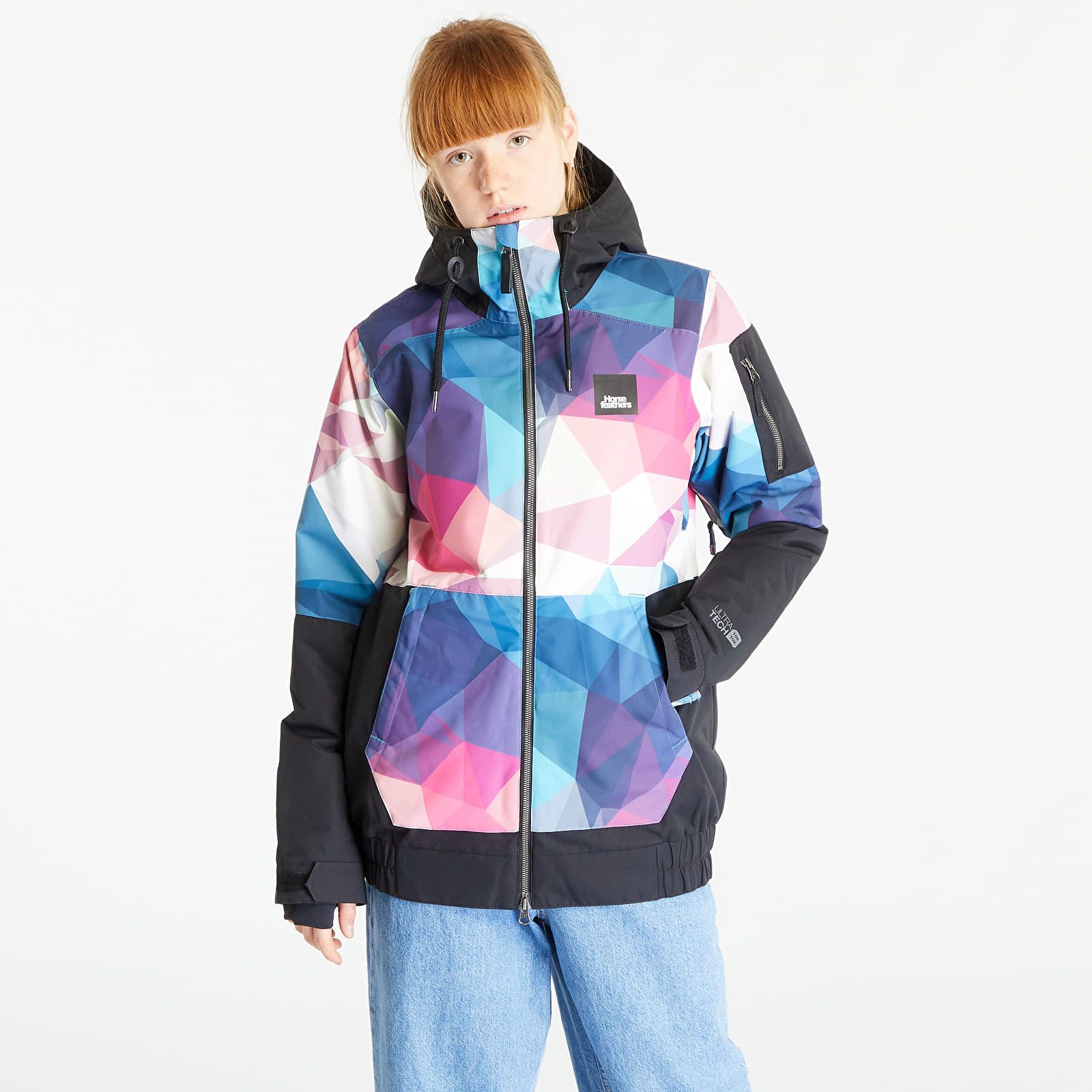 Jachetă Horsefeathers Taia Jacket Polygons
