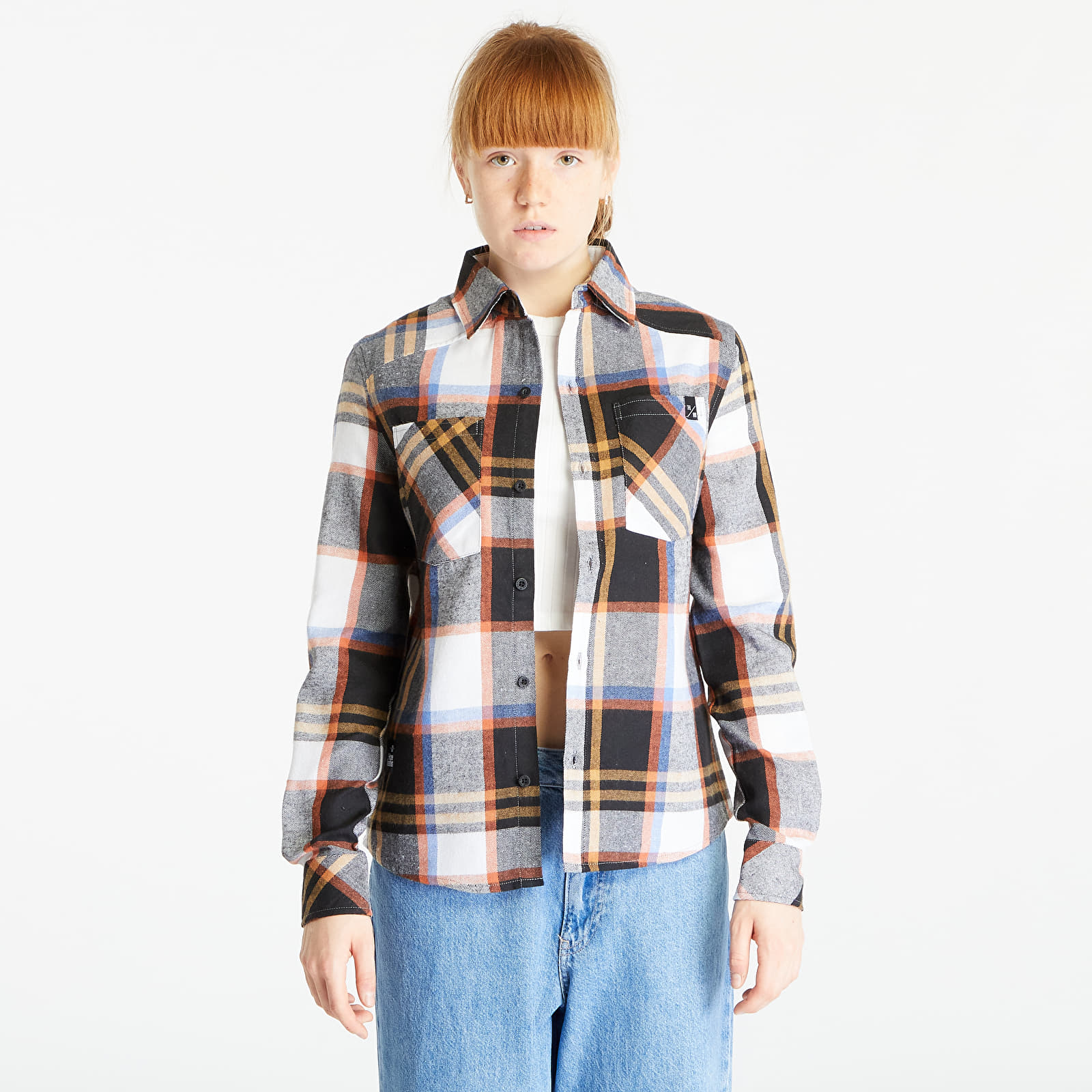 Särgid Horsefeathers Karla Shirt Rust